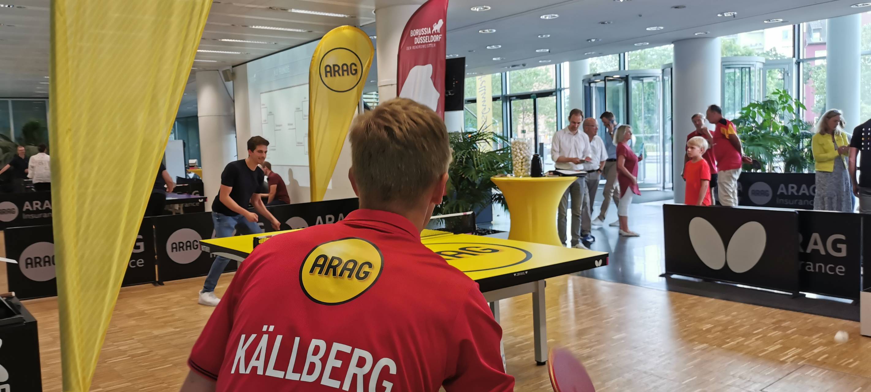 1-Punkt-Tischtennis WM in Düsseldorf