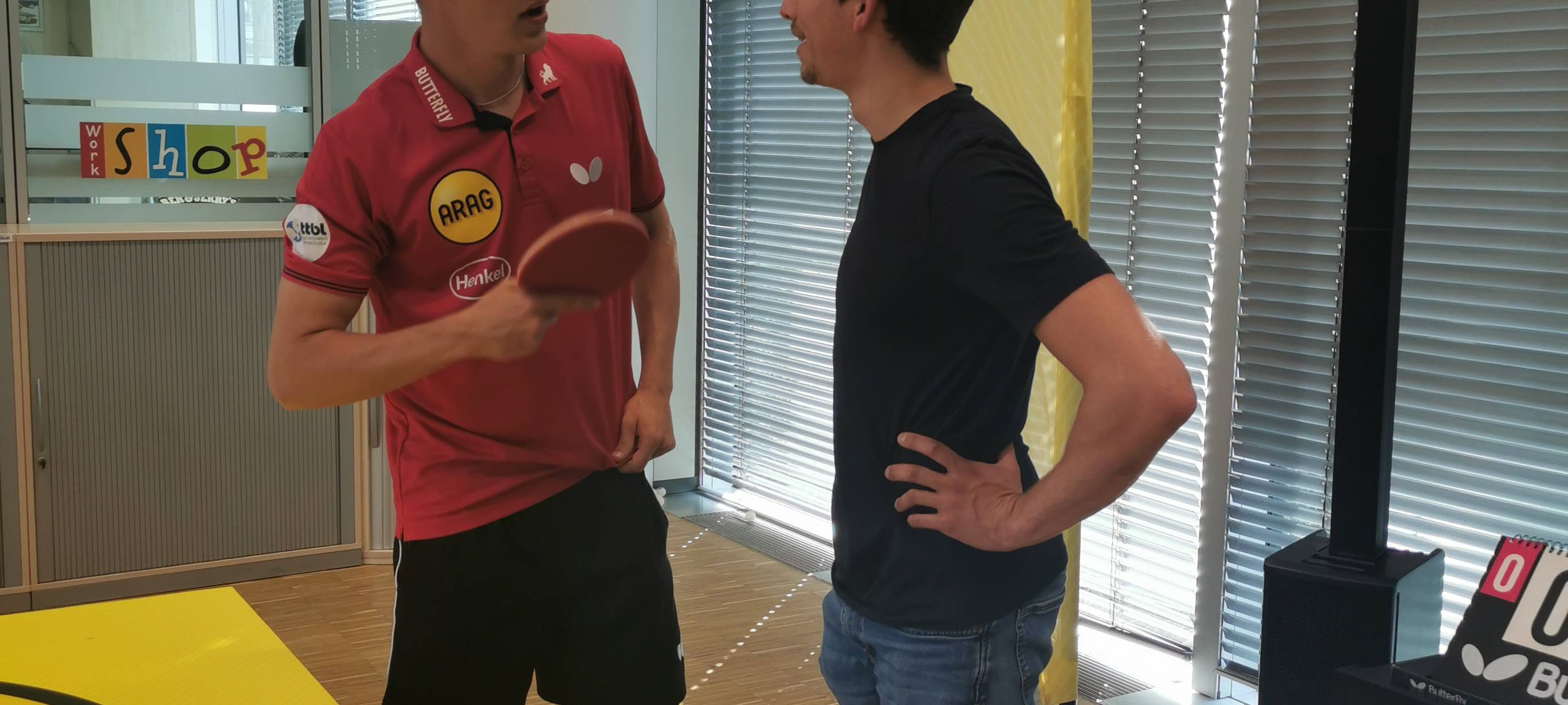 1-Punkt-Tischtennis WM in Düsseldorf