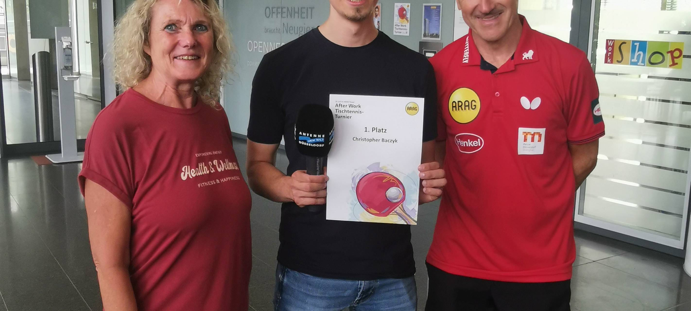 1-Punkt-Tischtennis WM in Düsseldorf