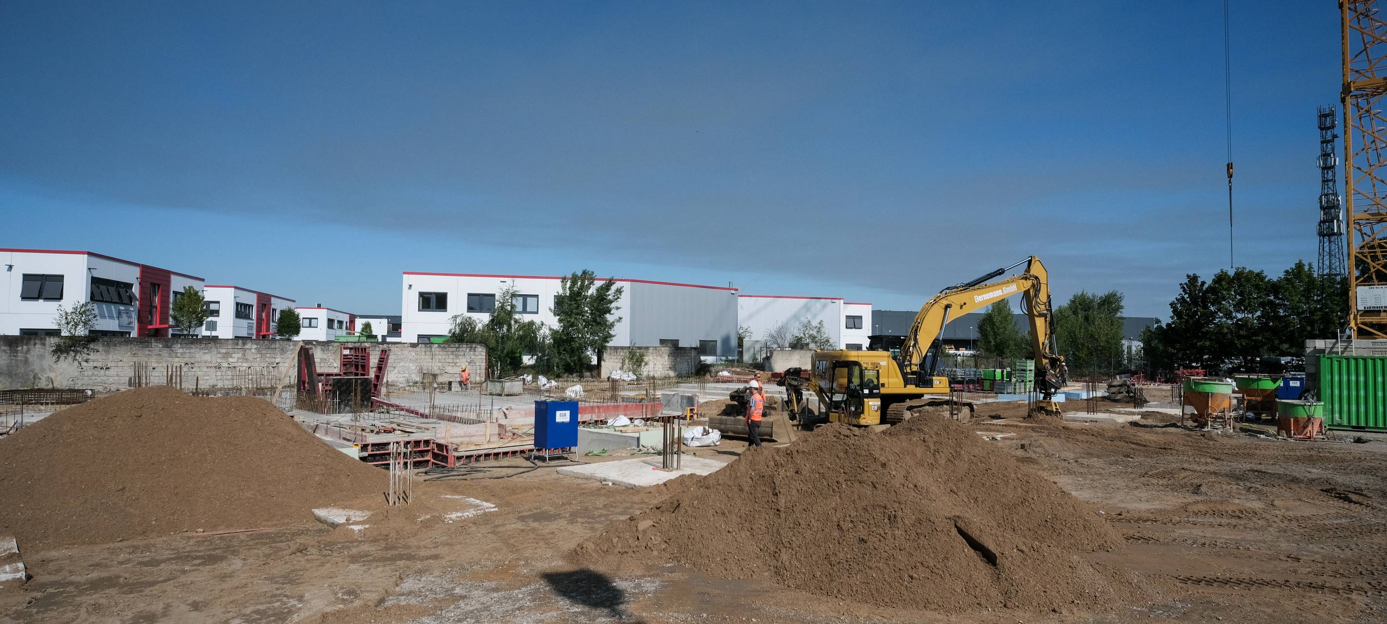 Düsseldorfer-Projekt "Benrather Rochade": Grundsteinlegung