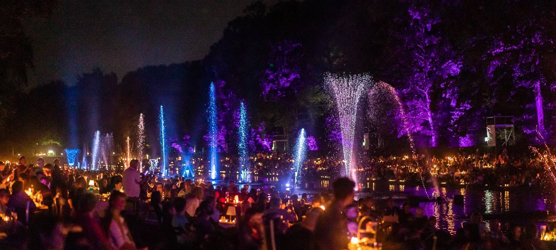 Düsseldorf - Lichterfest am Benrather Schloss
