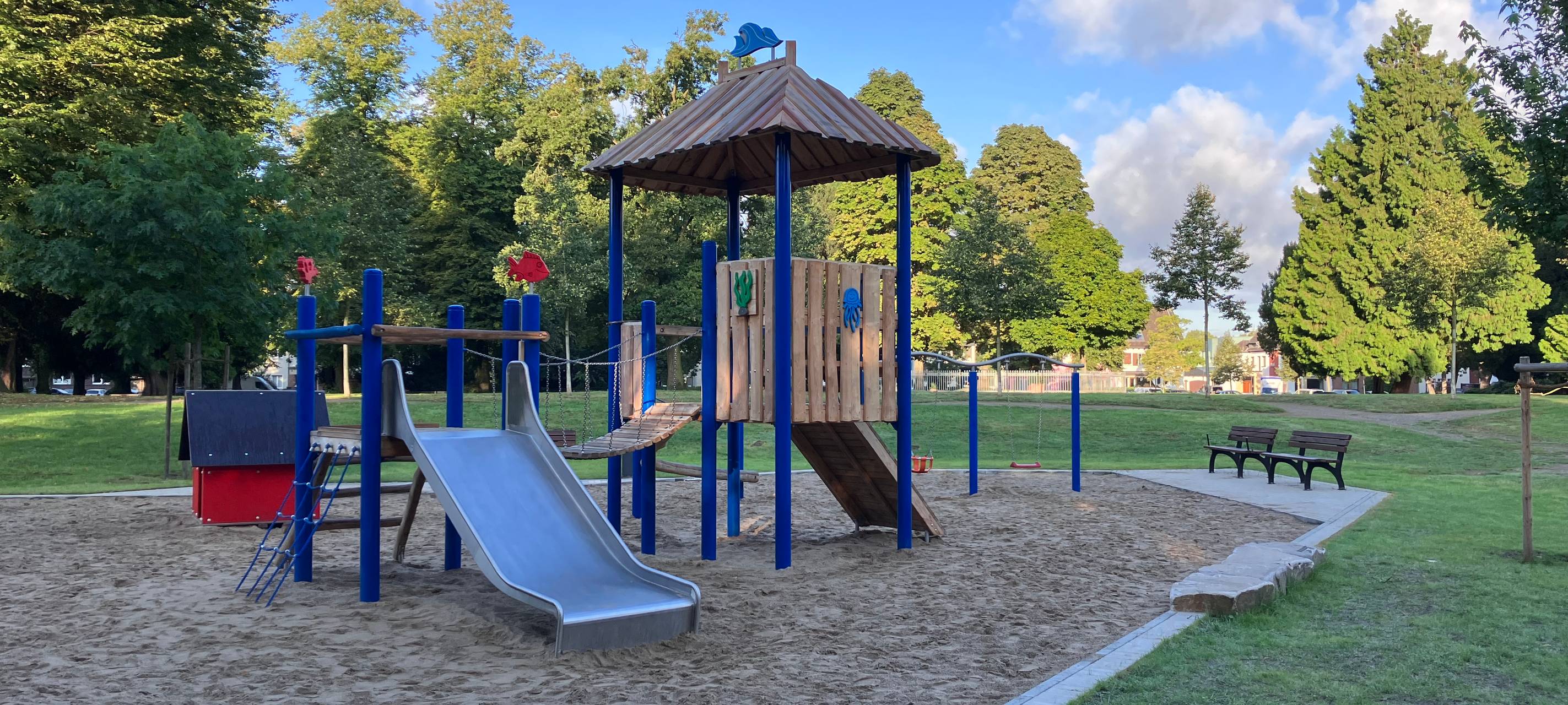 Düsseldorf-Bilk: Spielplatzsanierung abgeschlossen