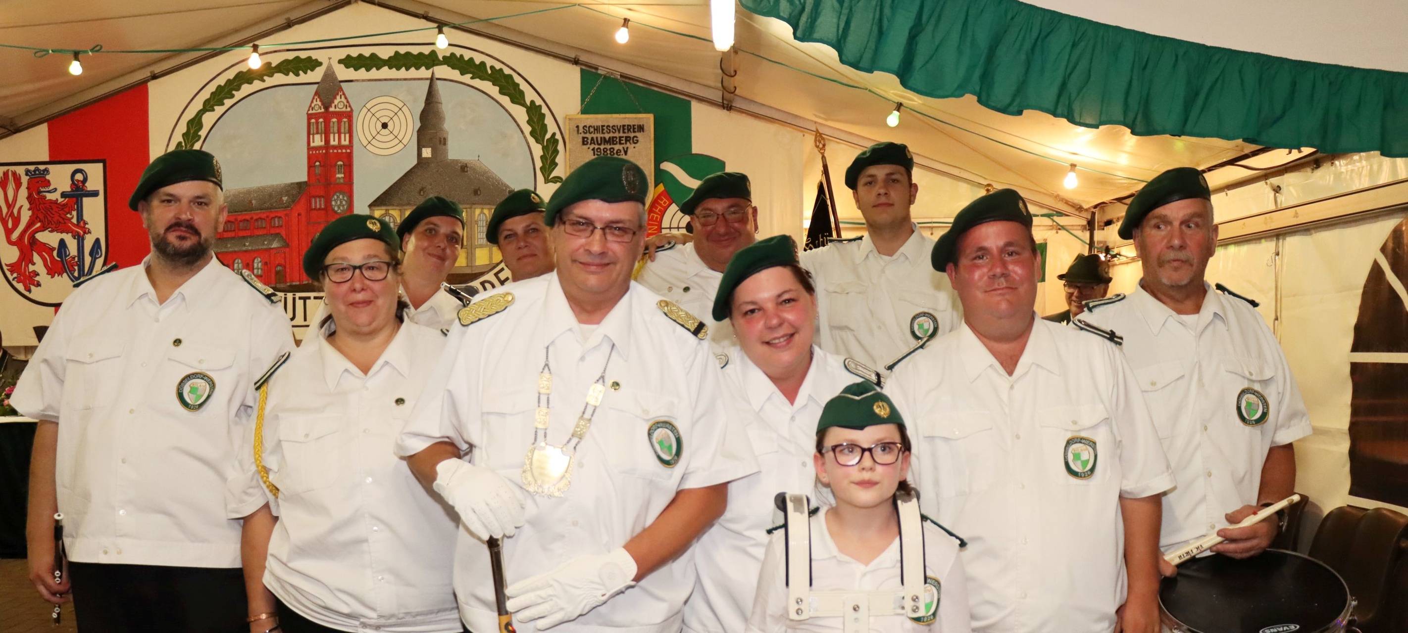 Gesellschaft: Grün-Weiß Reg.-Tambourcorps Wersten