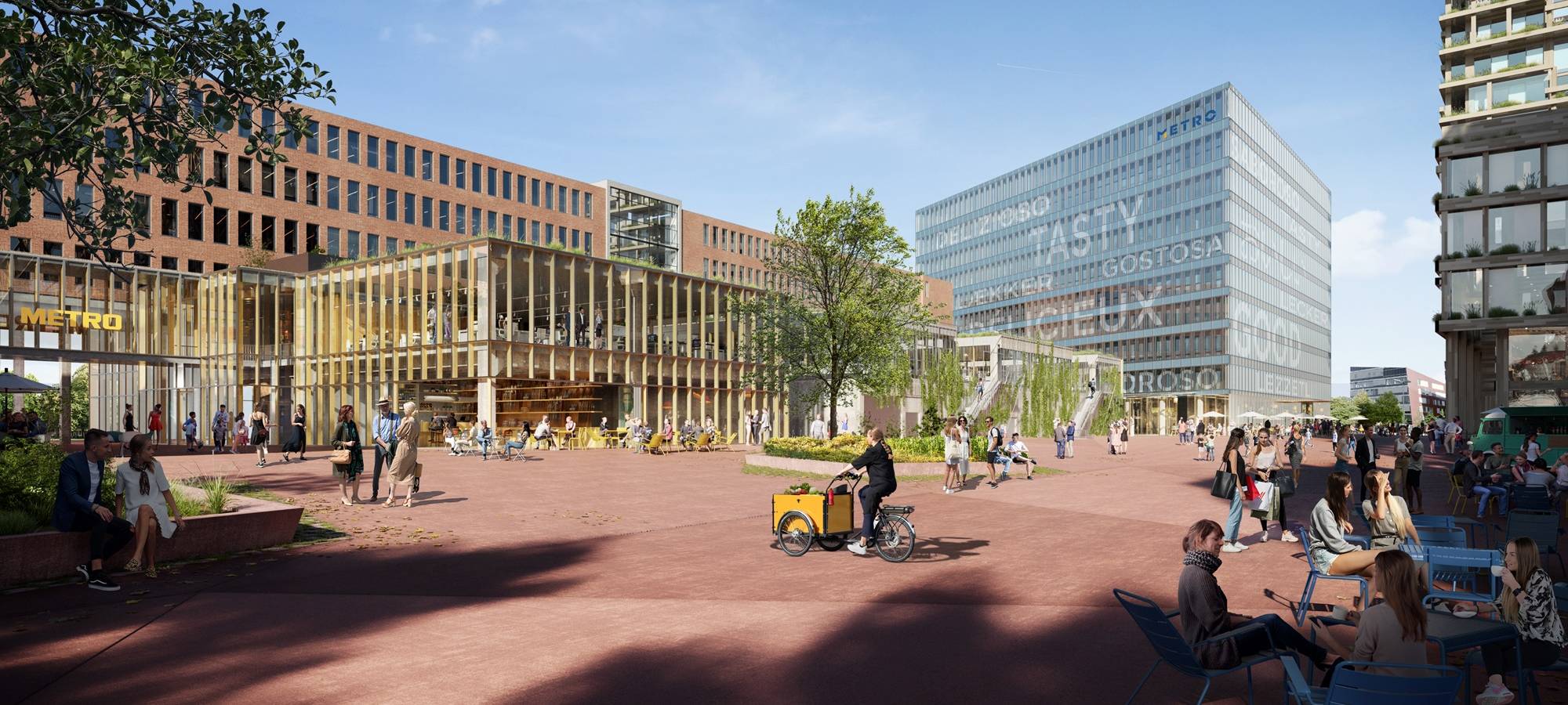 Düsseldorf - Neue Gastronomie auf dem METRO-Campus