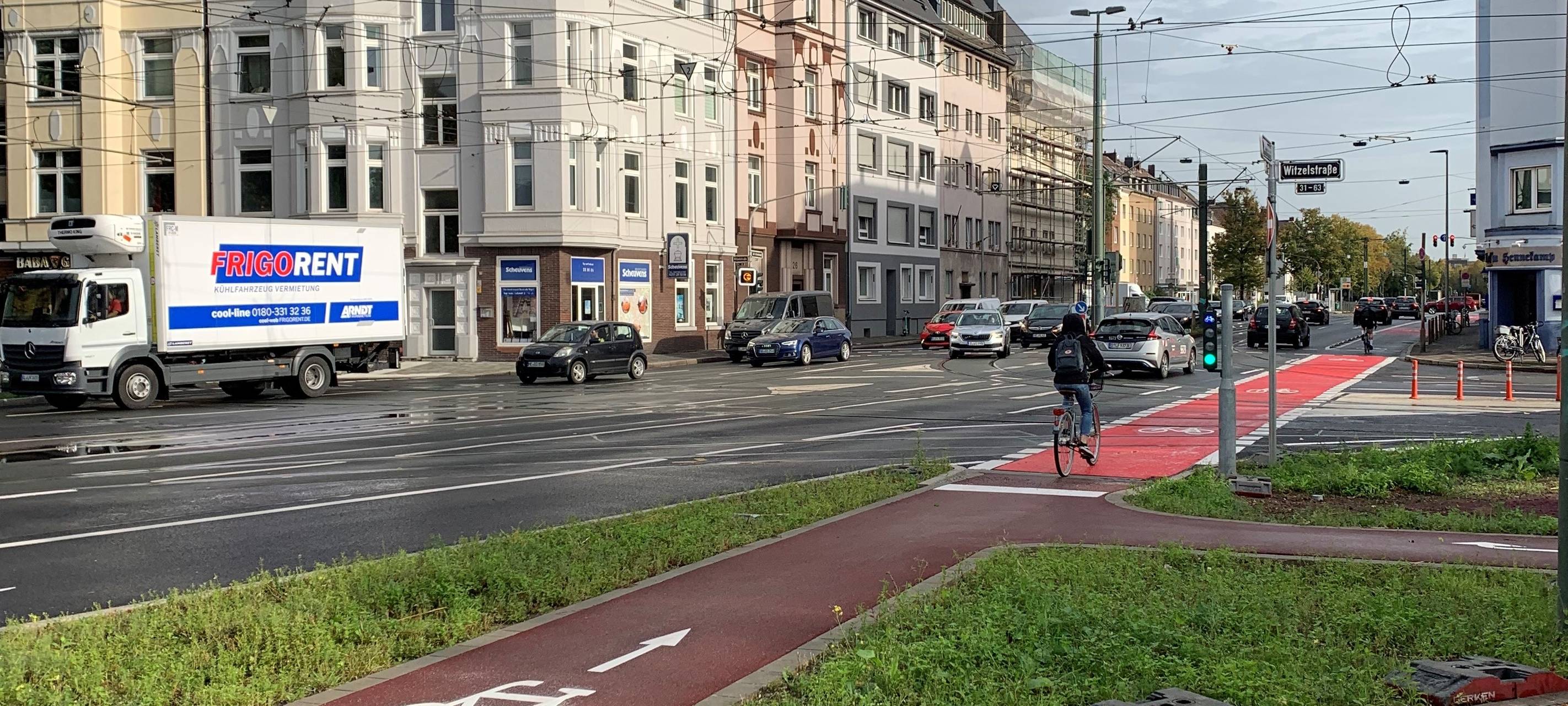 Lücke im Düsseldorfer Radhauptnetz geschlossen