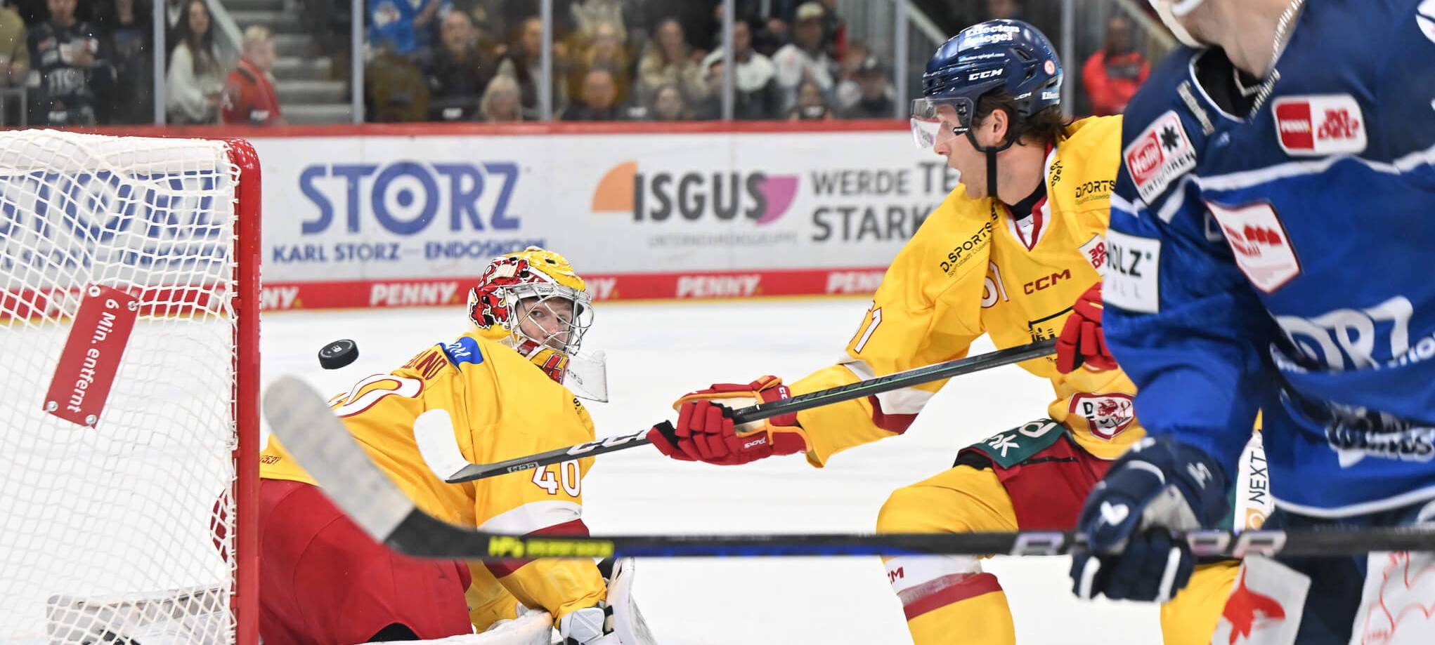 Düsseldorfer EG verliert in Straubing