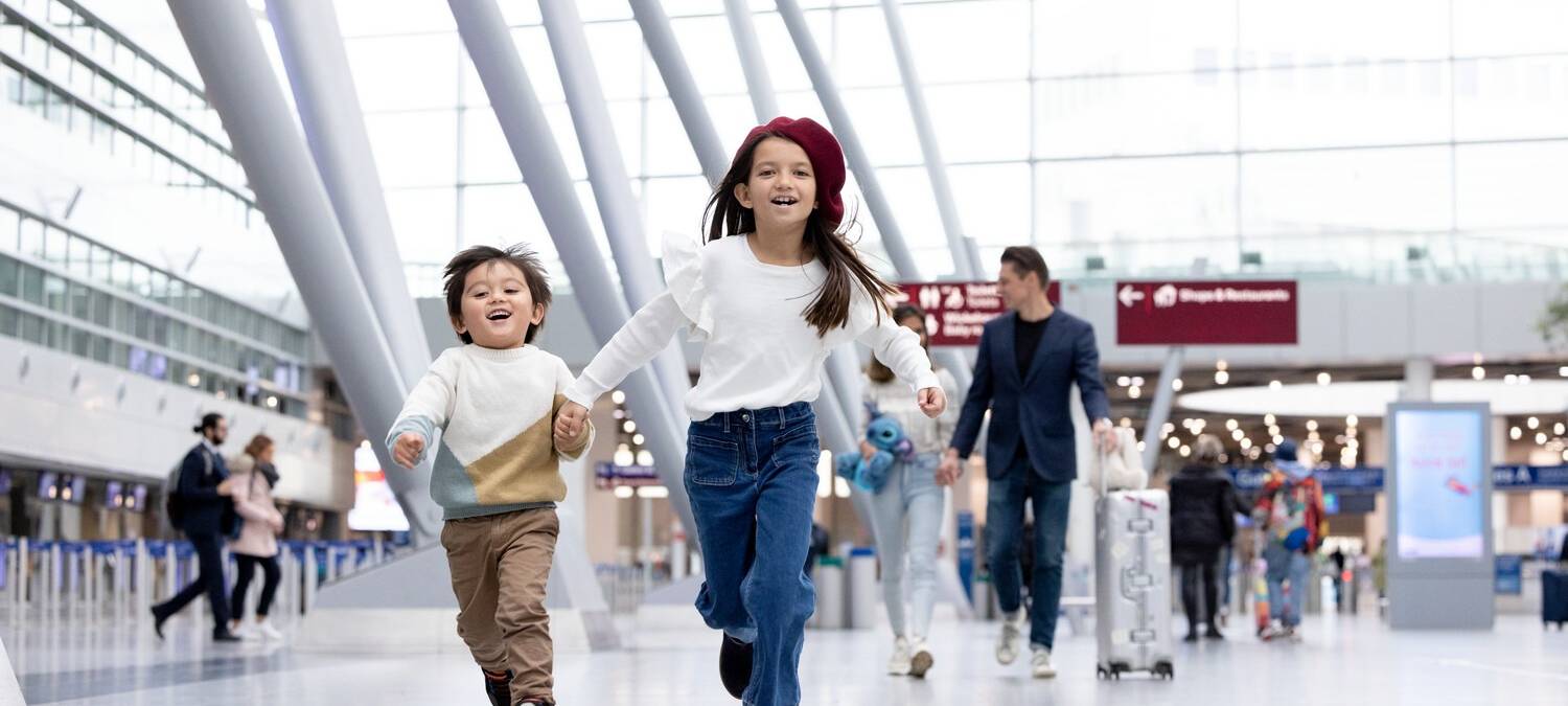 Familientag am Düsseldorfer Flughafen