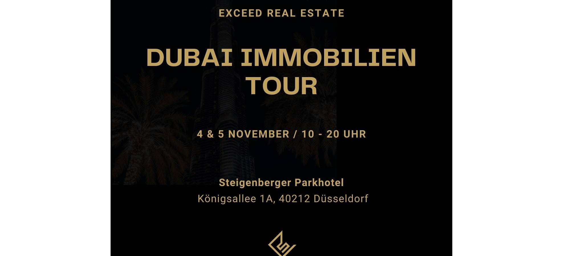 4.-5. November 2023: Dubai Immobilien Tour in Düsseldorf