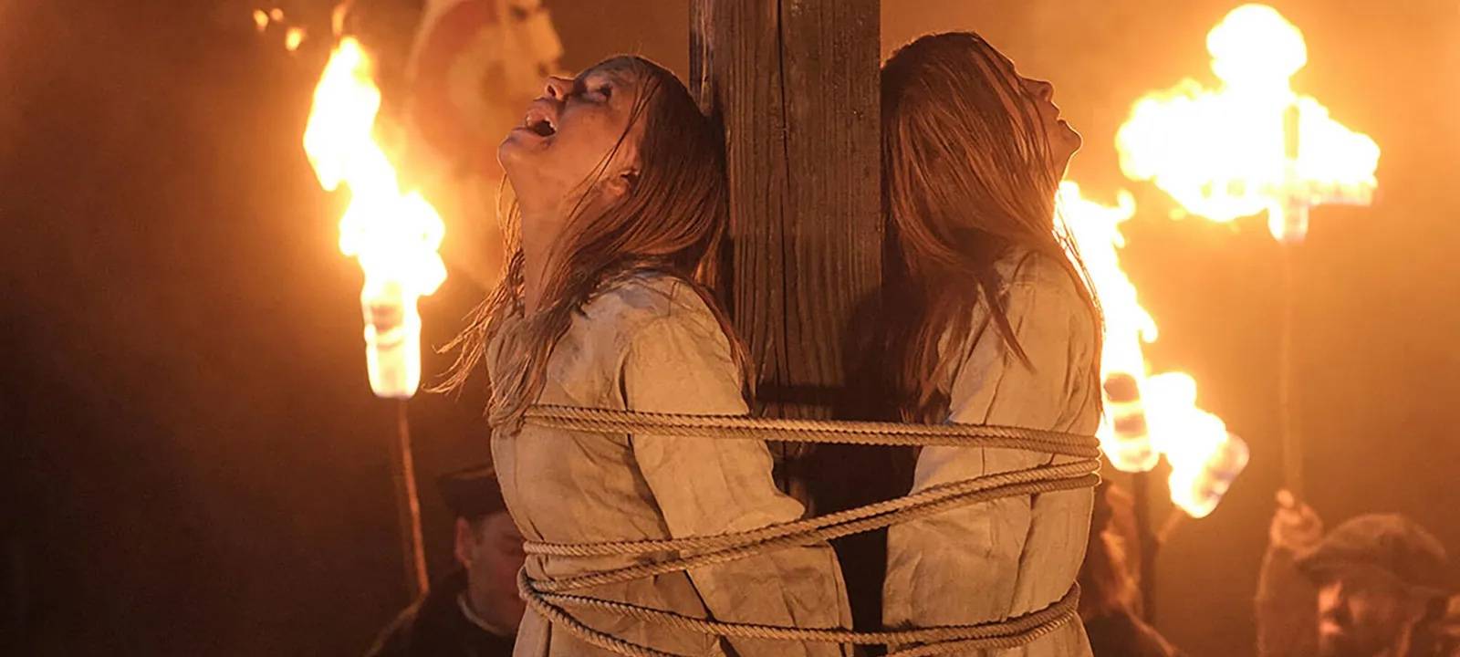 Die Mädchen auf dem Scheiterhaufen.