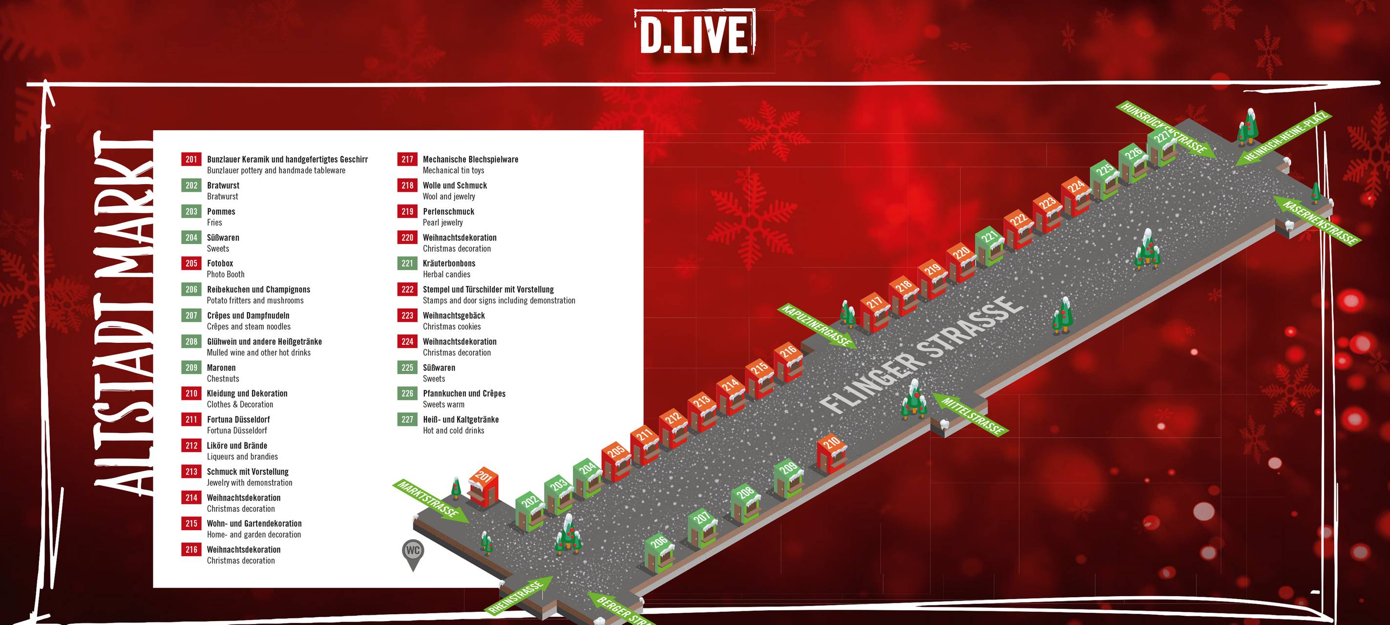 Die Düsseldorfer Weihnachtsmärkte 2023