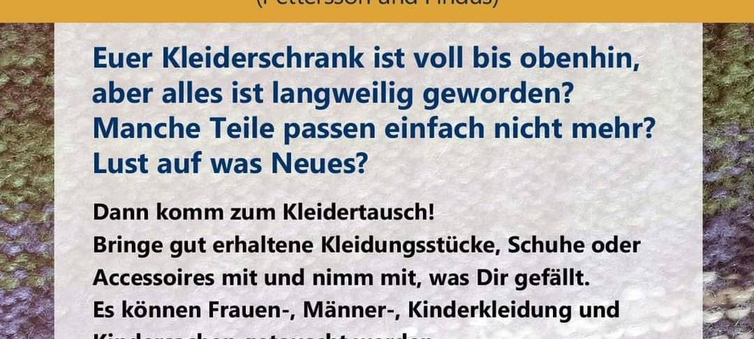 18. November 2023: Kleidertausch