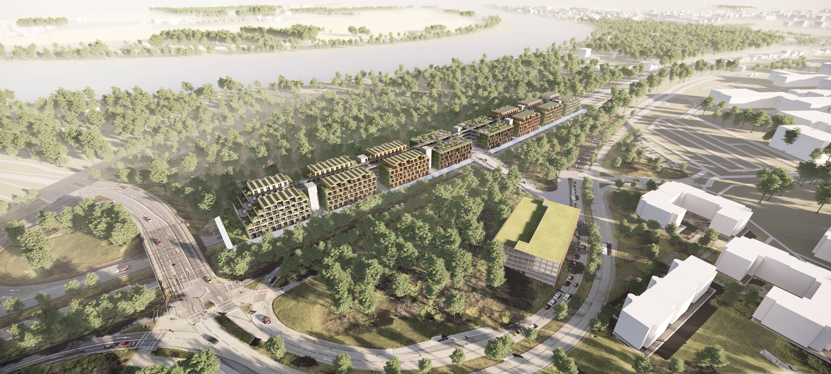 Düsseldorf: Pläne für ein ungewöhnliches Bauprojekt