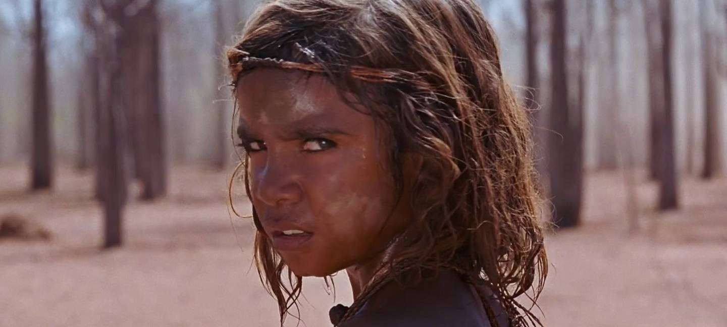 Ein Kind aus einer Ureinwohnerfamilie.