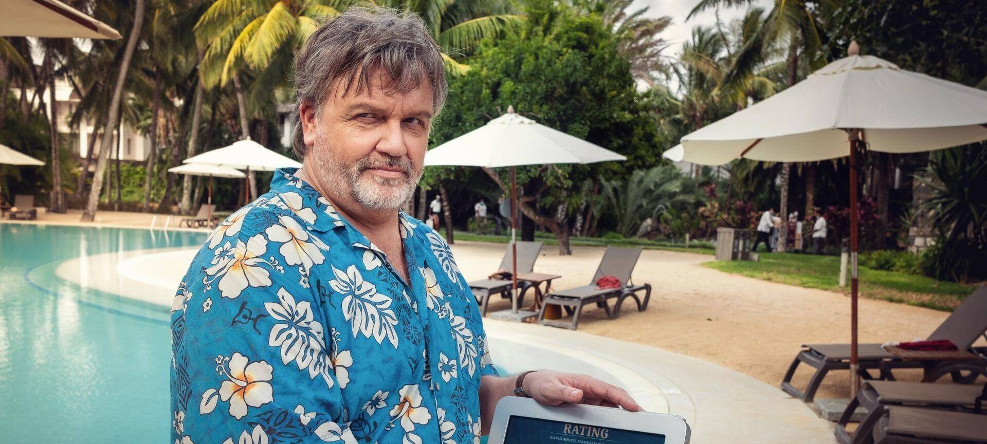 Edwin ist auf Mauritius angekommen.