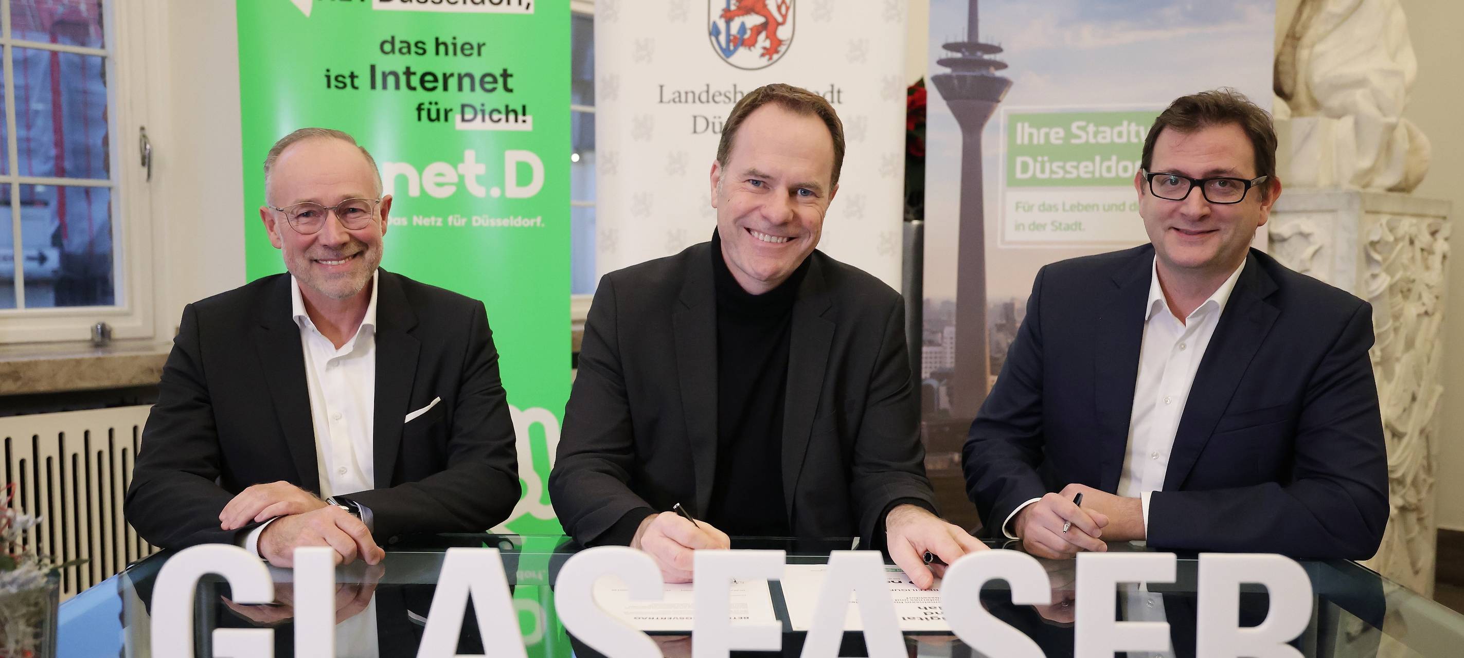 Stadt Düsseldorf: Mehr Tempo beim Glasfaserausbau