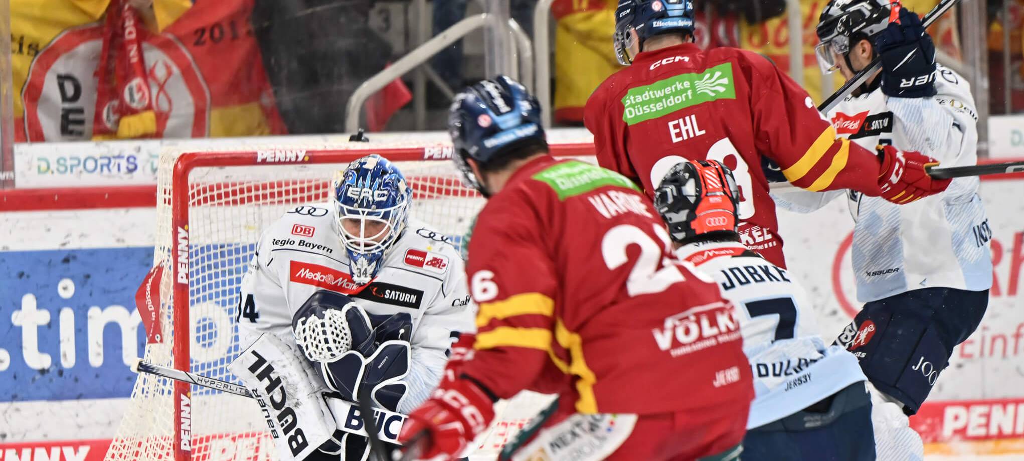 Düsseldorfer EG verliert in Ingolstadt