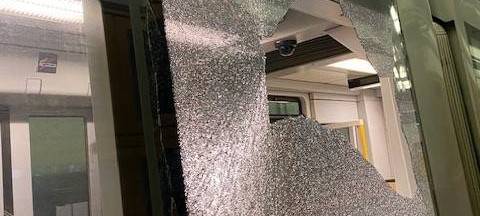 Vandalismus bei der Düsseldorfer Rheinbahn