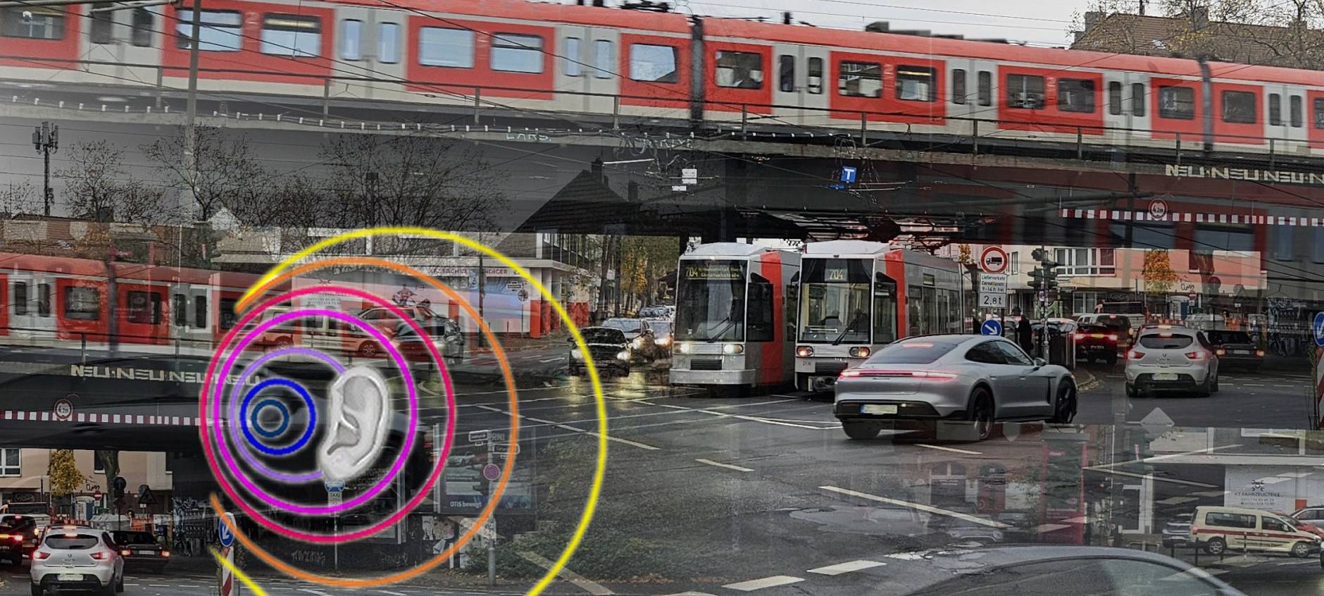 Düsseldorf hat ein Lärmproblem