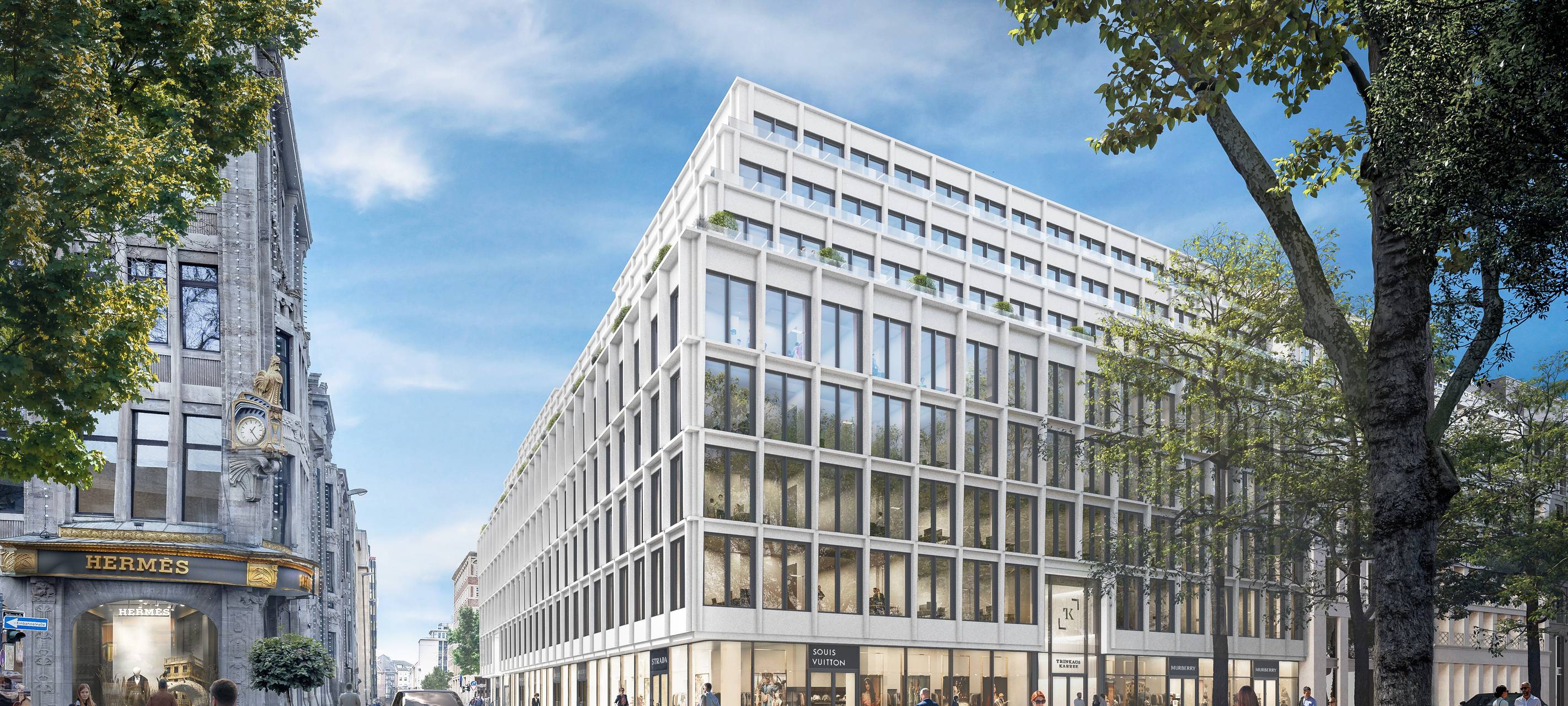 Düsseldorf: Umbau für das "Trinkaus-Karree" startet