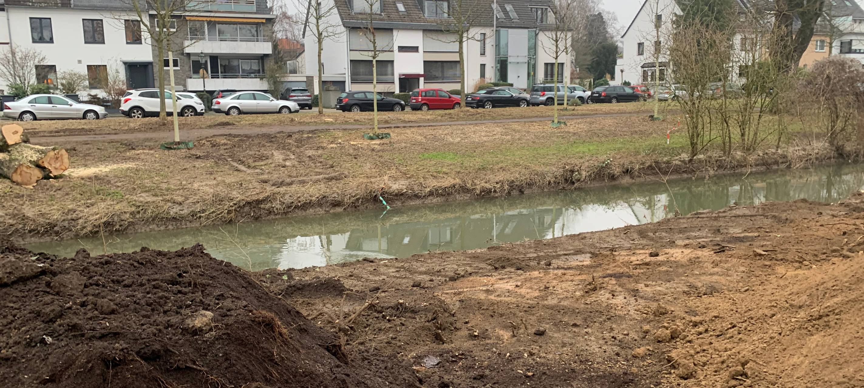 Düsseldorf: Hochwasserschutz an der Nördlichen Düssel