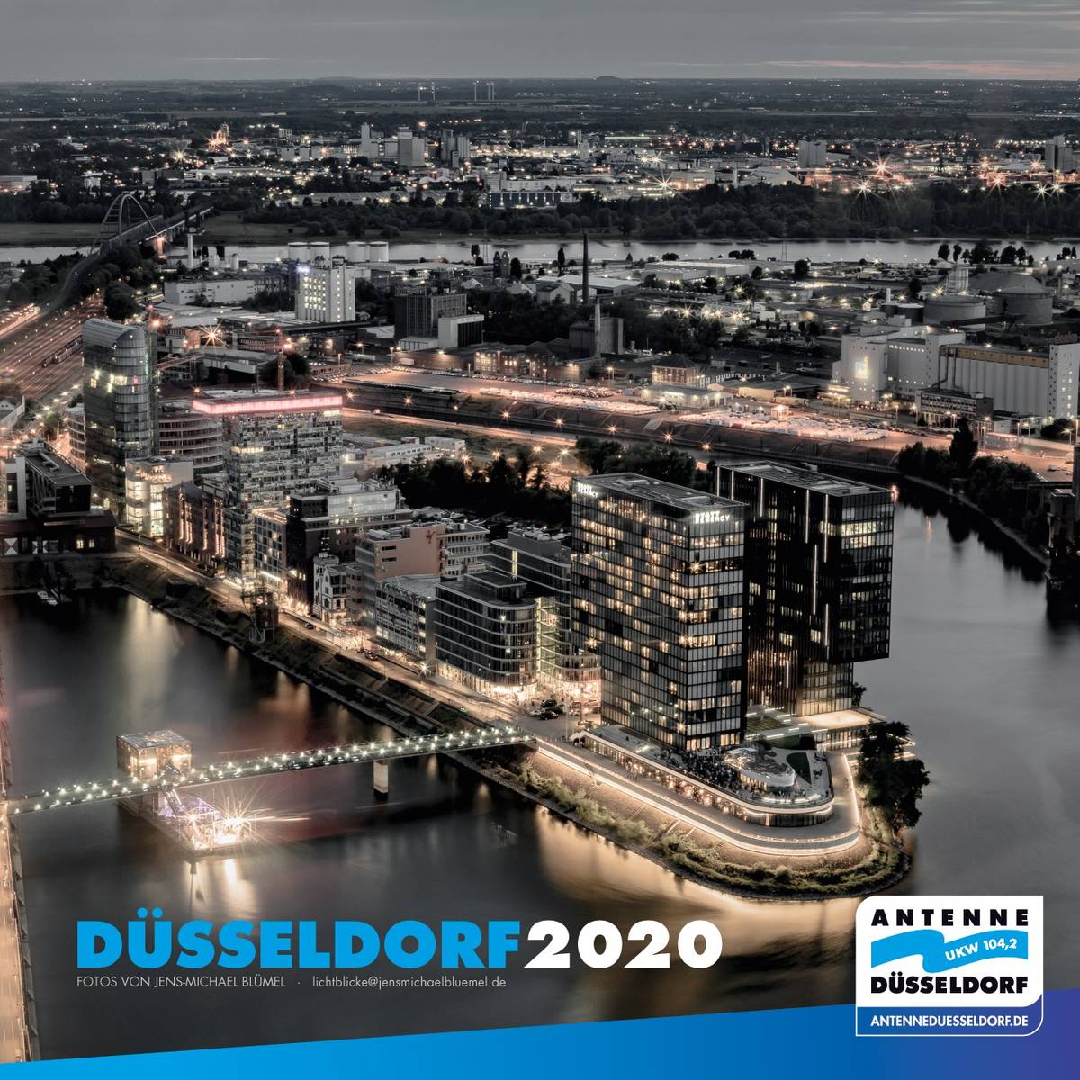 Antenne Düsseldorf 2025 Kalender: Zeig uns dein Düsseldorf! - Antenne