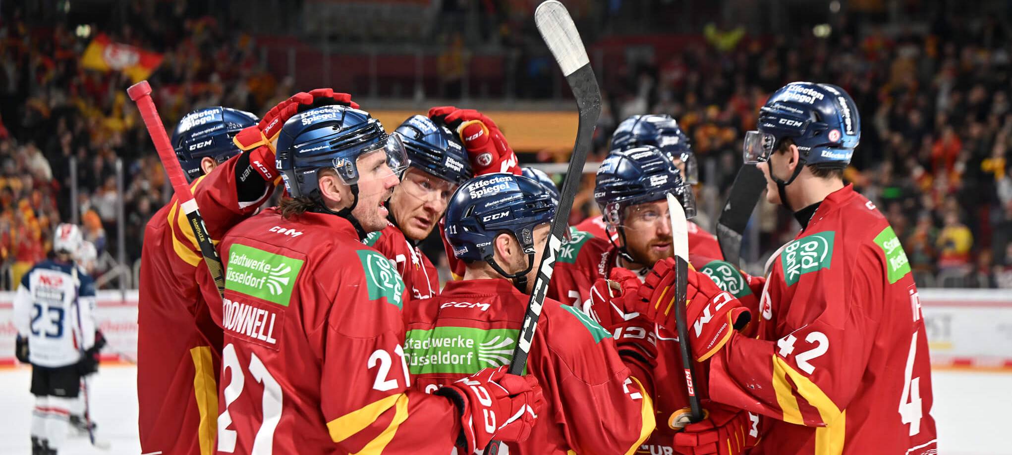Düsseldorfer EG mit wildem Sieg