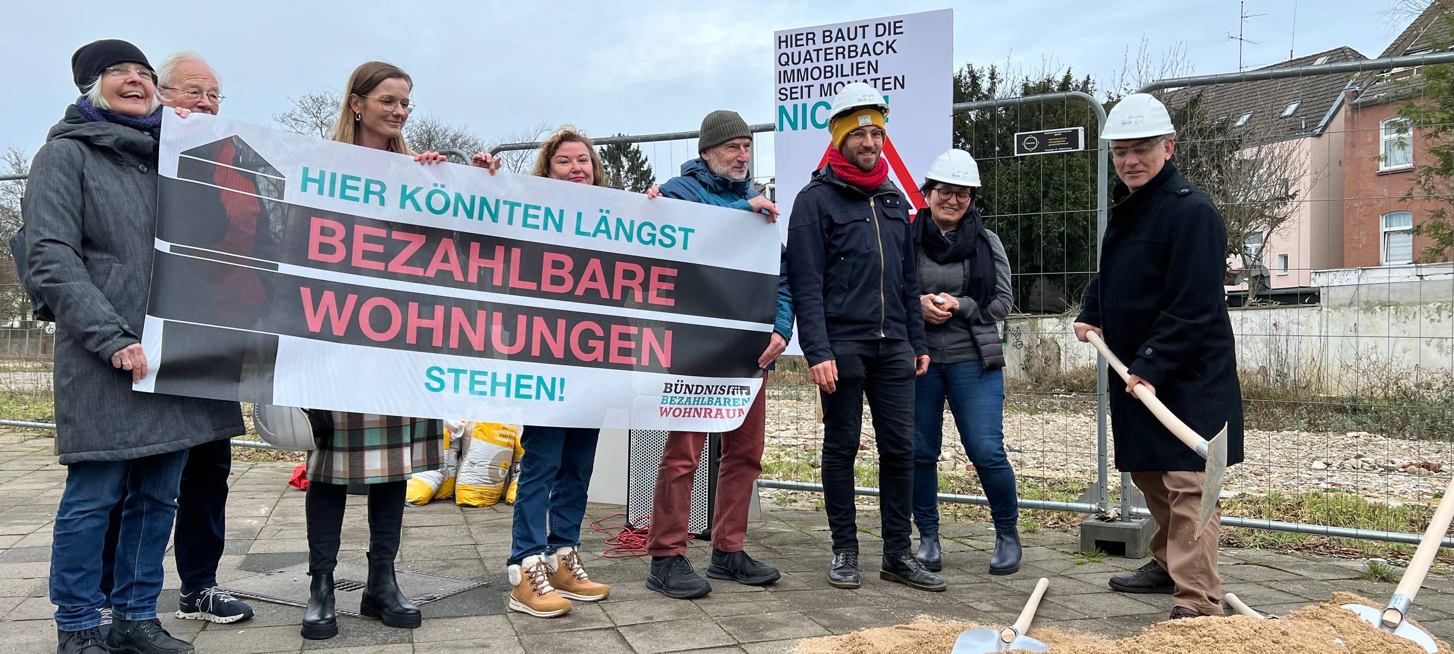 Niederkasseler Lohweg: Mieter fordern Baustart