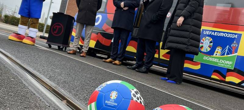 Düsseldorf: Bald sind 24 EM-Bahnen unterwegs