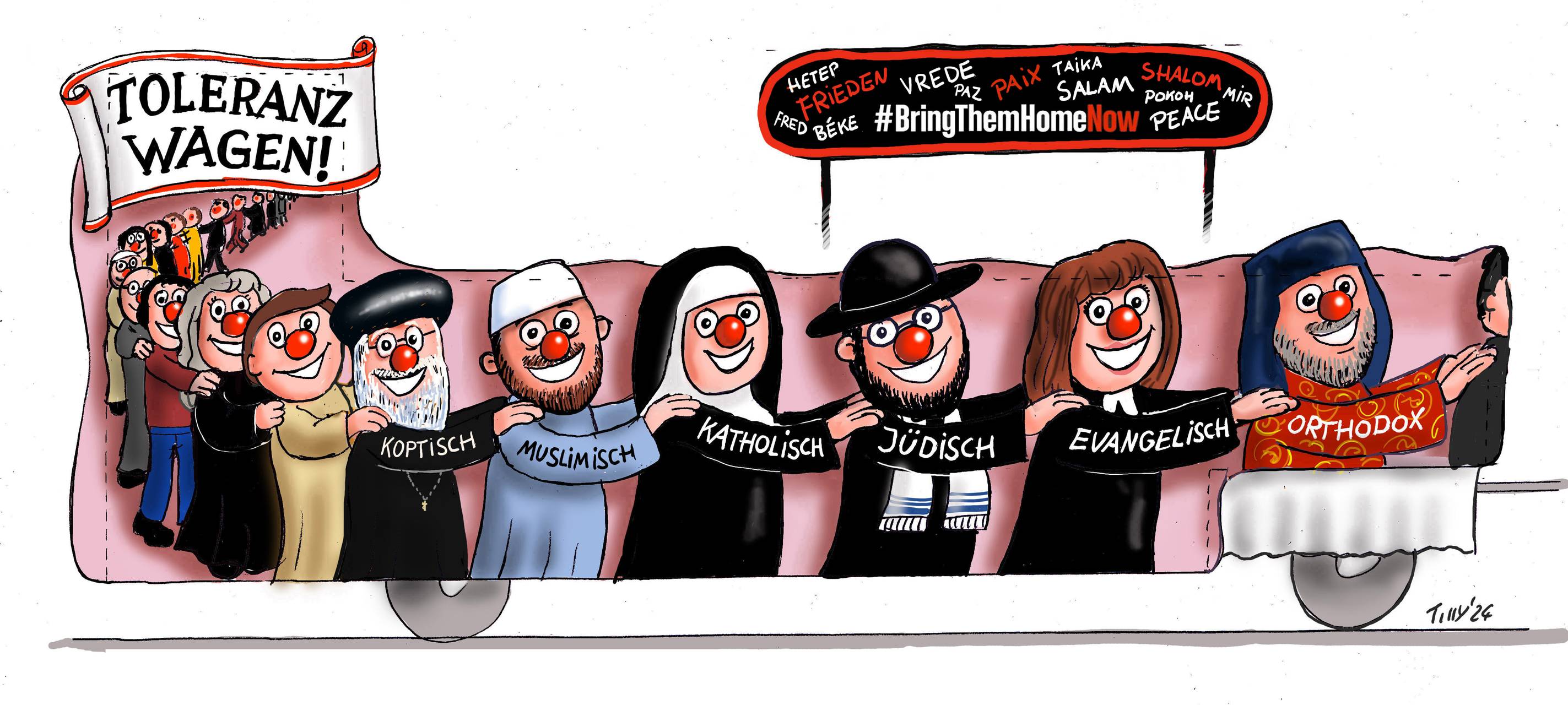 Düsseldorf: Die politischen Mottowagen 2025