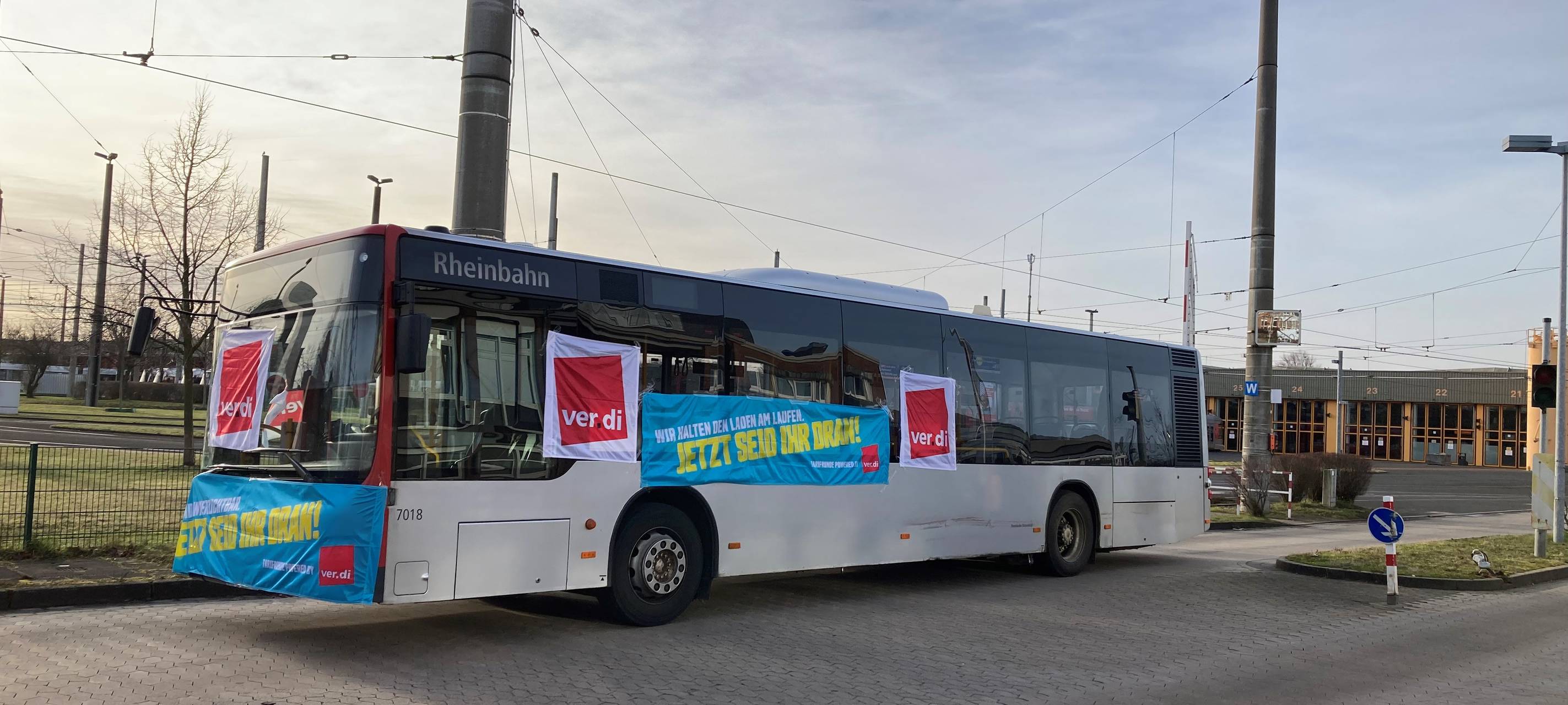Düsseldorf: heute streikt die Rheinbahn