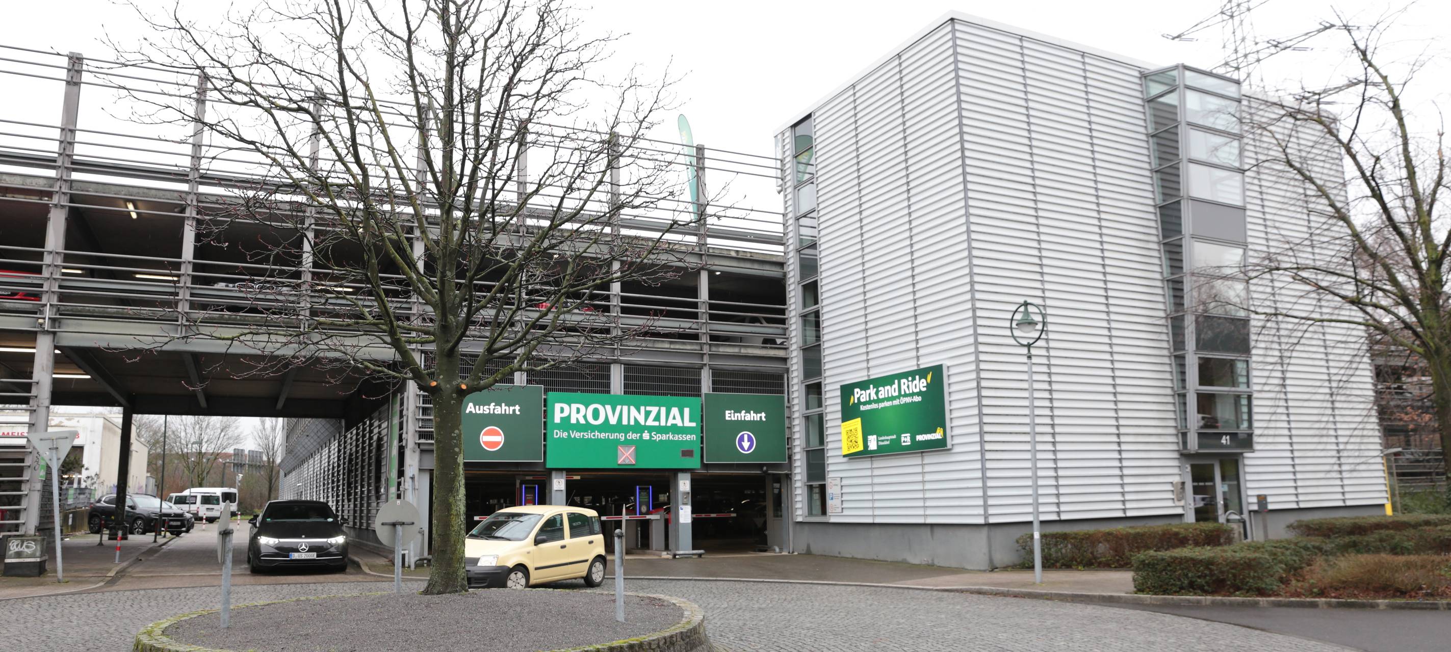 Neues Park & Ride-Angebot in Düsseldorf-Wersten