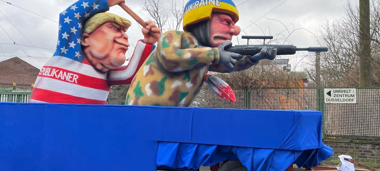 Düsseldorf: Die politischen Mottowagen 2025