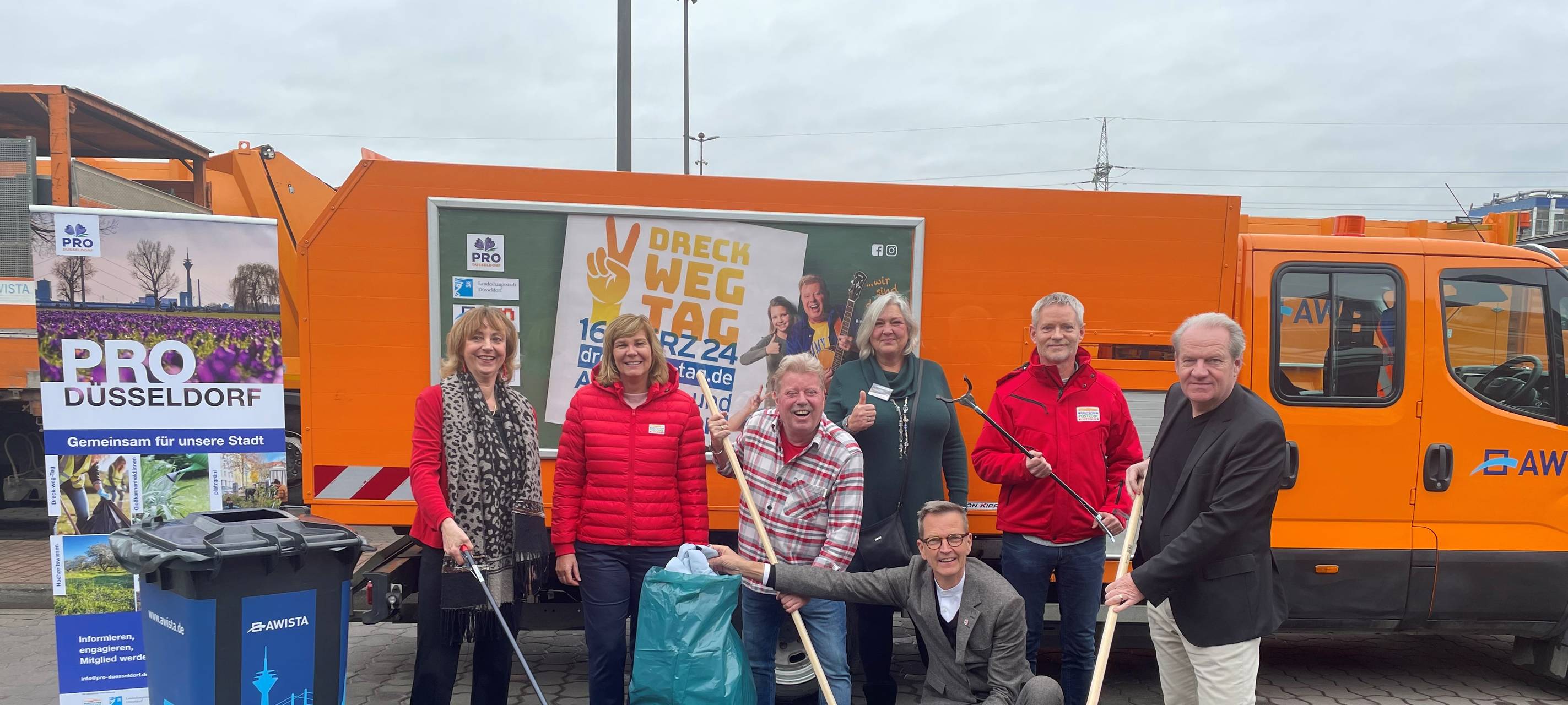 Düsseldorf: Nächster Dreck-weg-Tag am 16.März