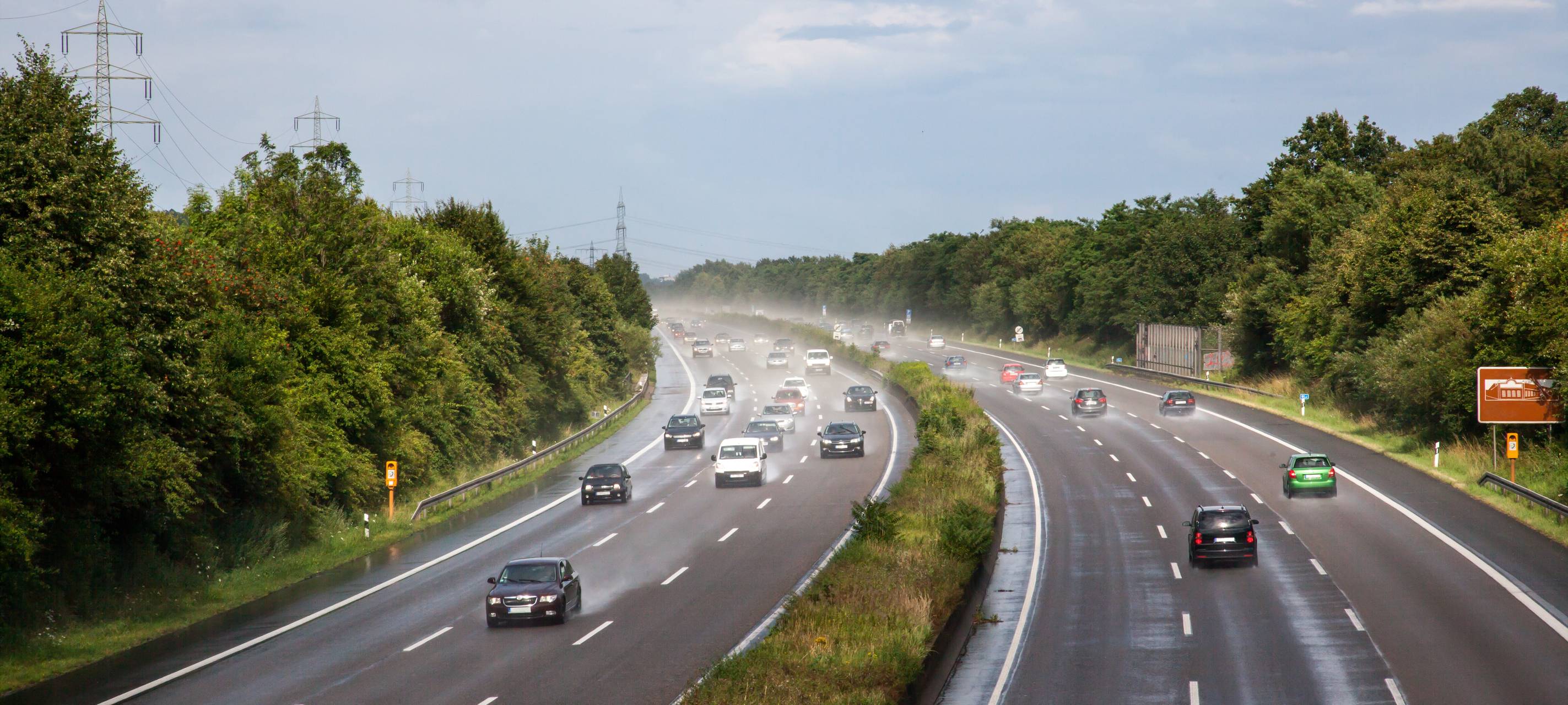 Sperrung am Abend auf der A46