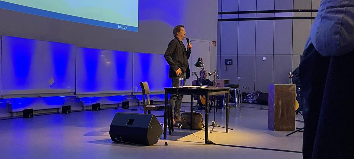 Düsseldorf: Campino hält zweite Vorlesung als Gastprofessor