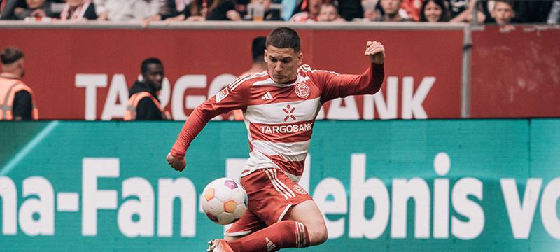 Fortuna Düsseldorf zieht Kaufoption bei Christos Tzolis