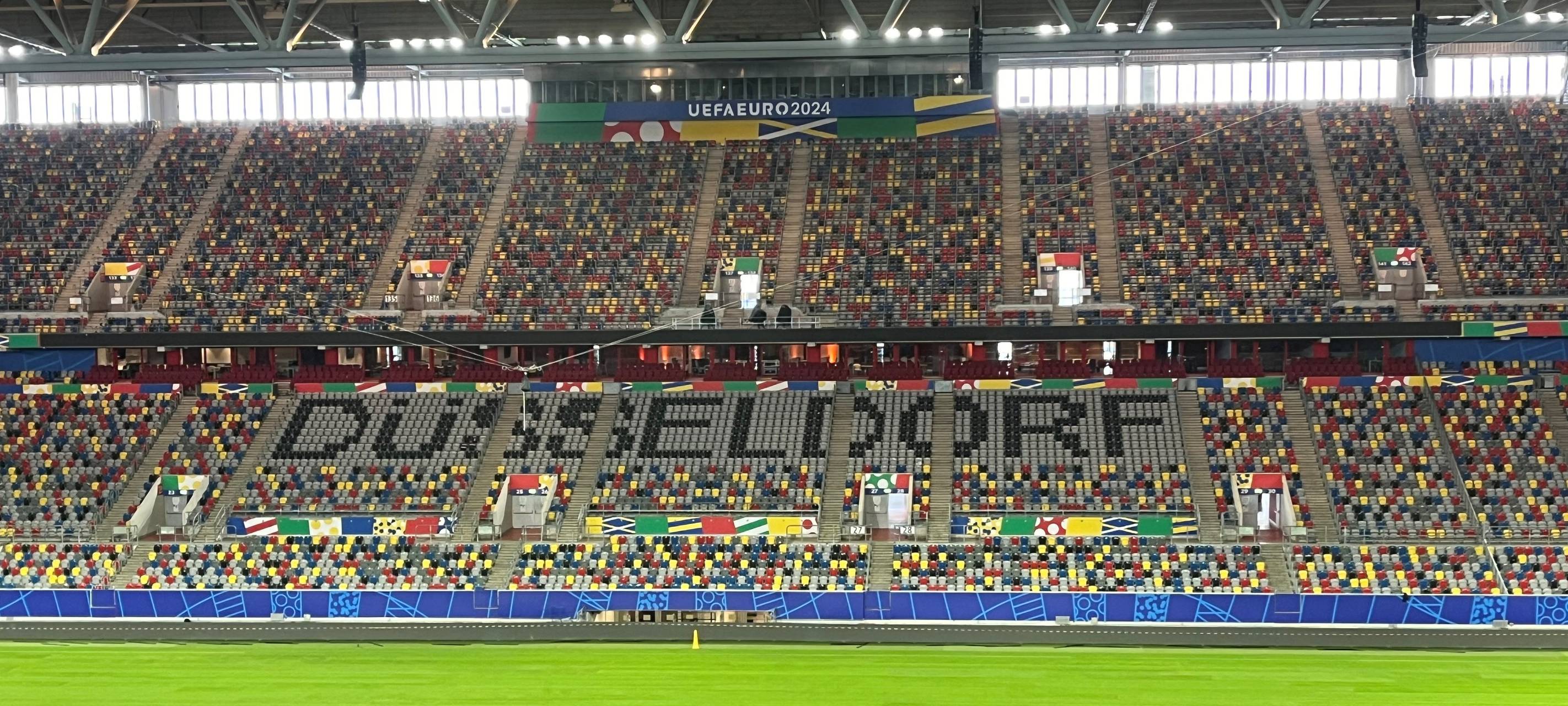 2. EM-Spiel in Düsseldorf: Slowakei - Ukraine