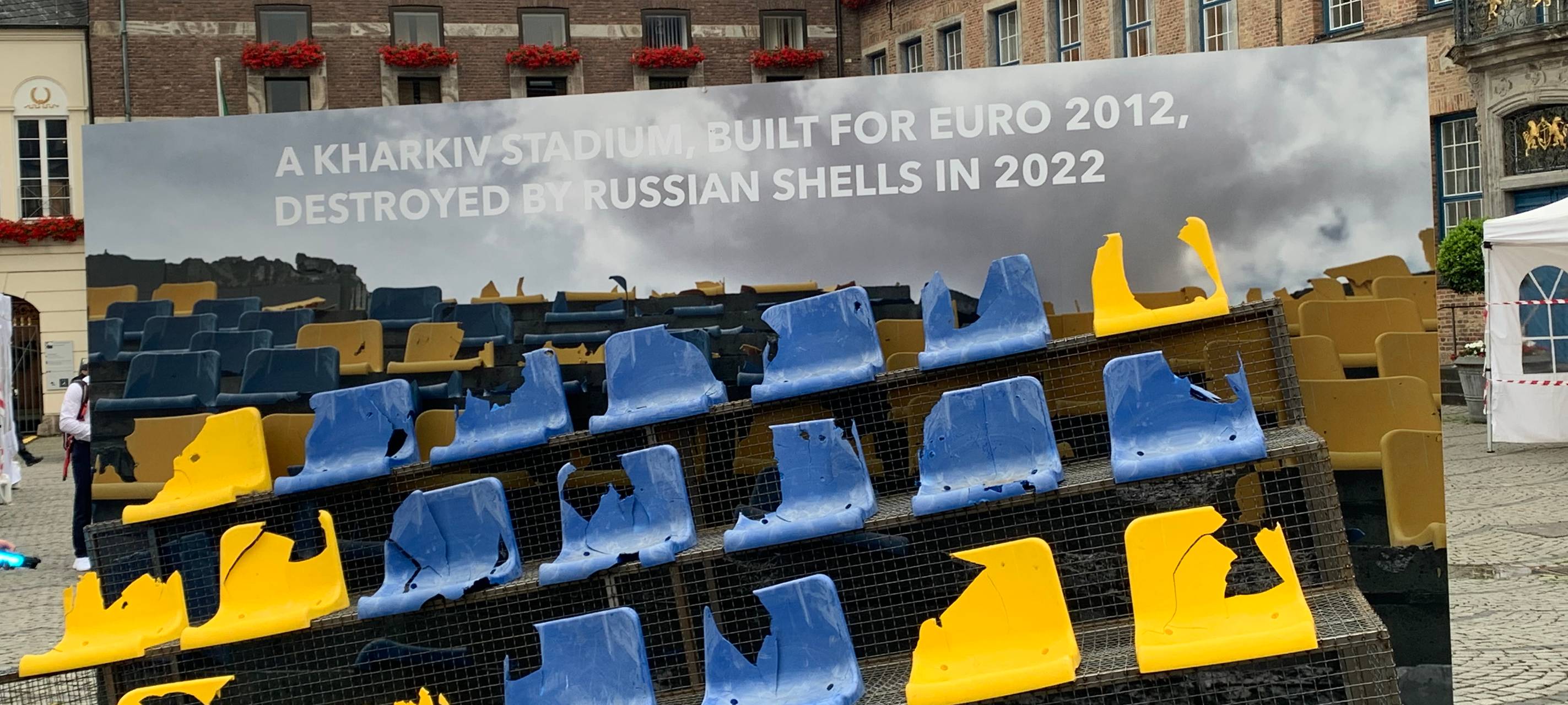 Mehrere Veranstaltungen zum Ukraine-Spiel in Düsseldorf