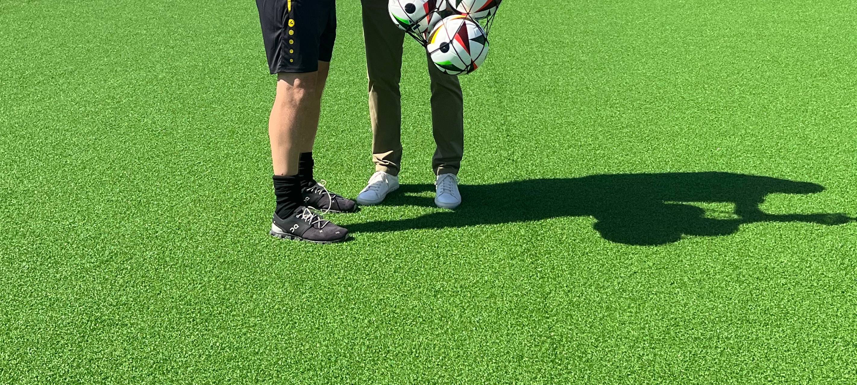 Ü55 Walking Football Turnier in der Fanzone am Burgplatz