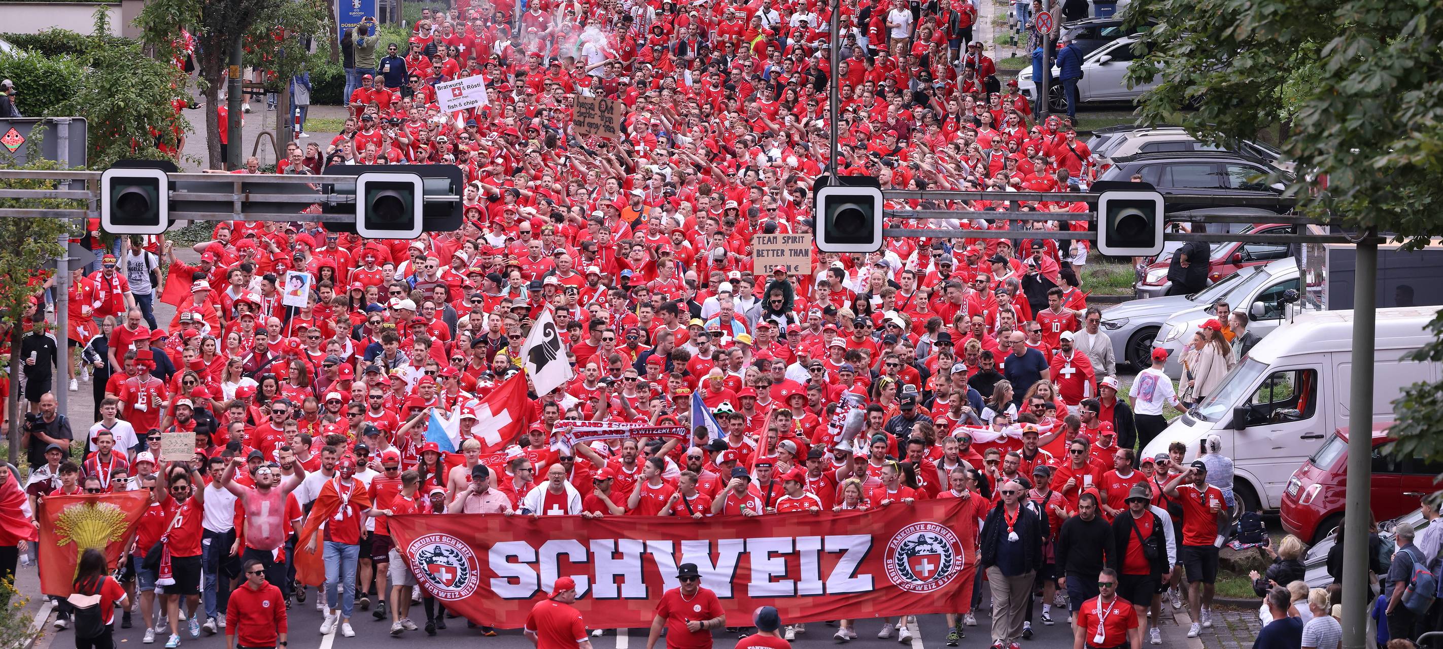 Alle EM-Spiele in Düsseldorf gespielt