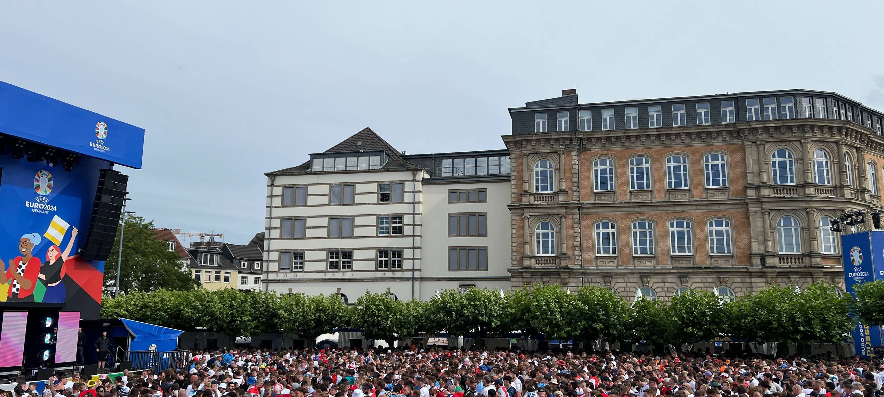 Die EM-Spiele 2024 bei uns in Düsseldorf - ein Rückblick