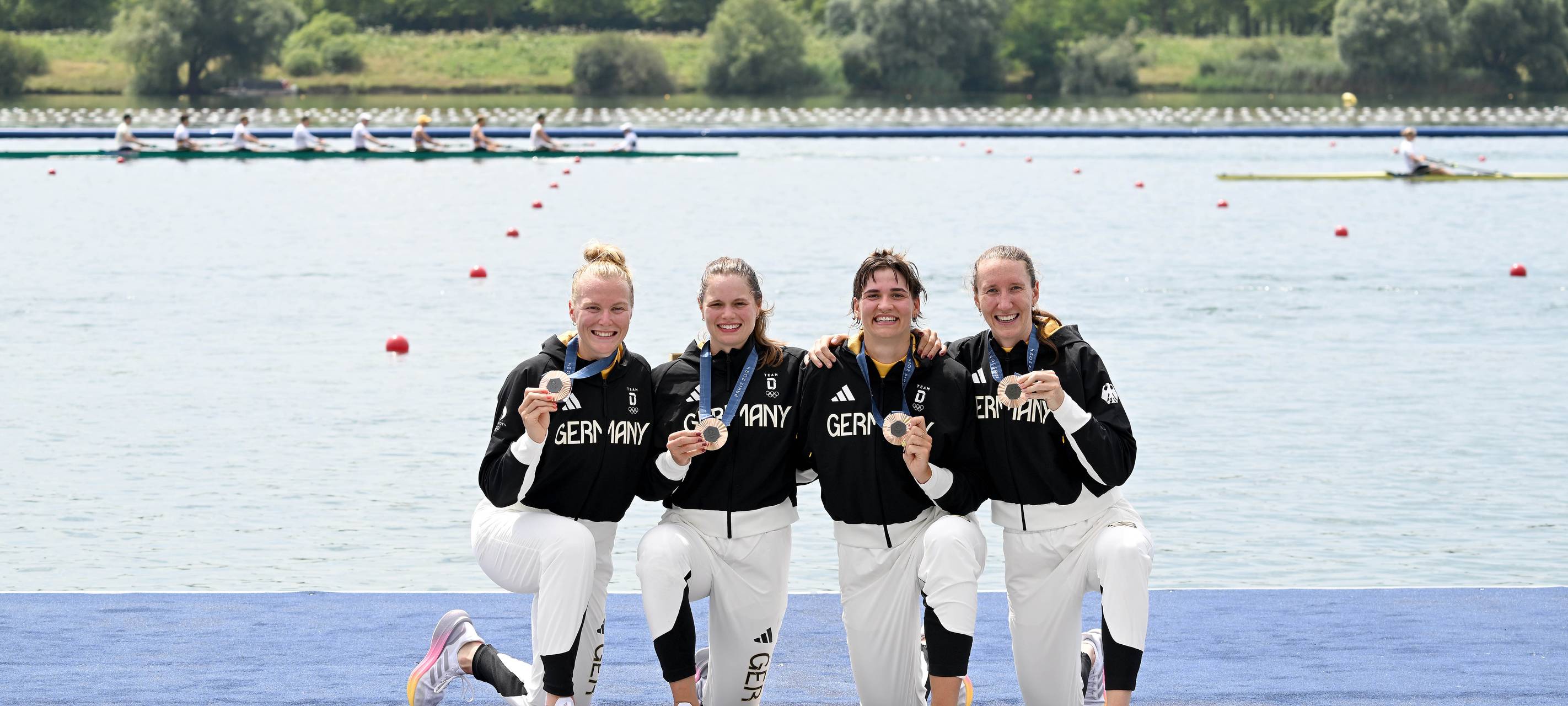 Düsseldorf: Ruderin Leonie Menzel holt Bronze in Paris