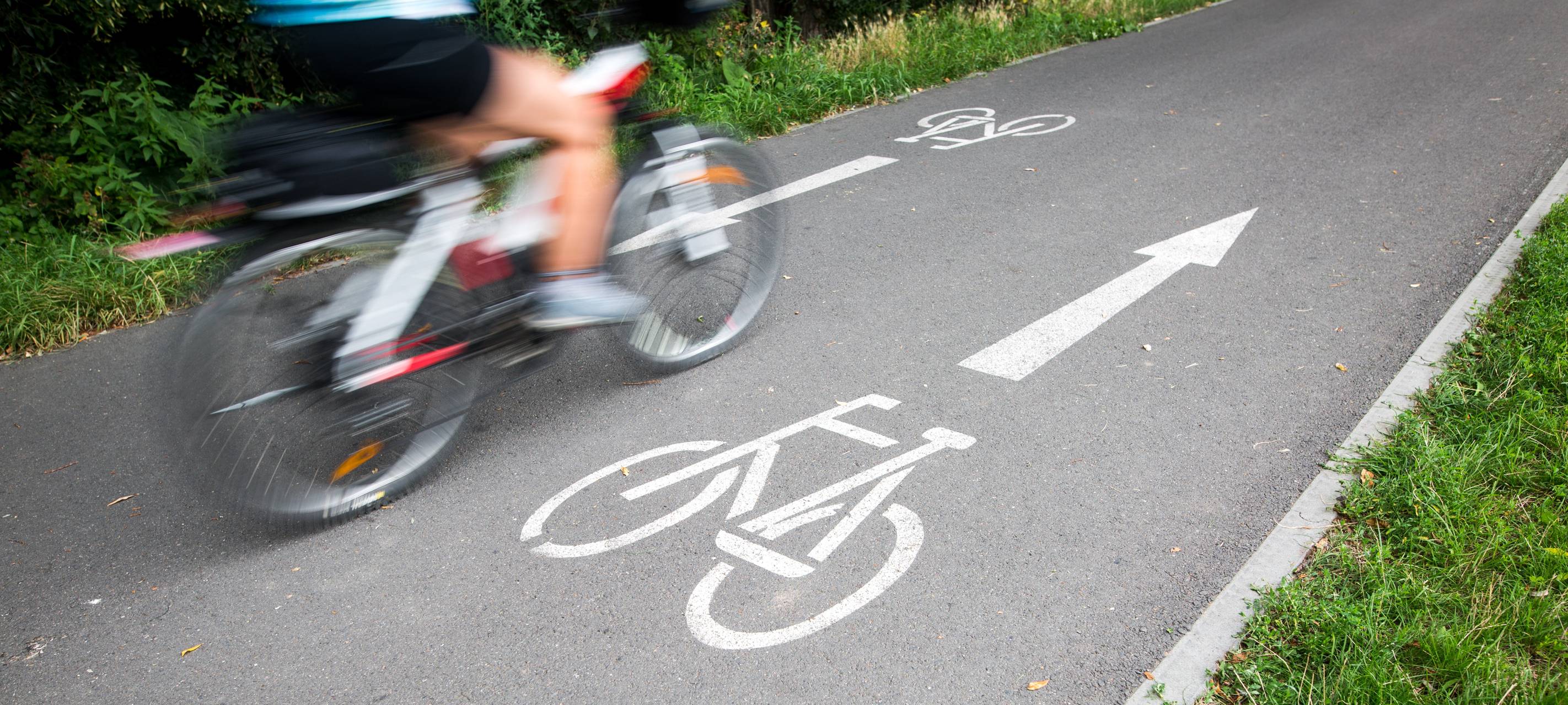 Rad-Aktionstag am Rheinufer