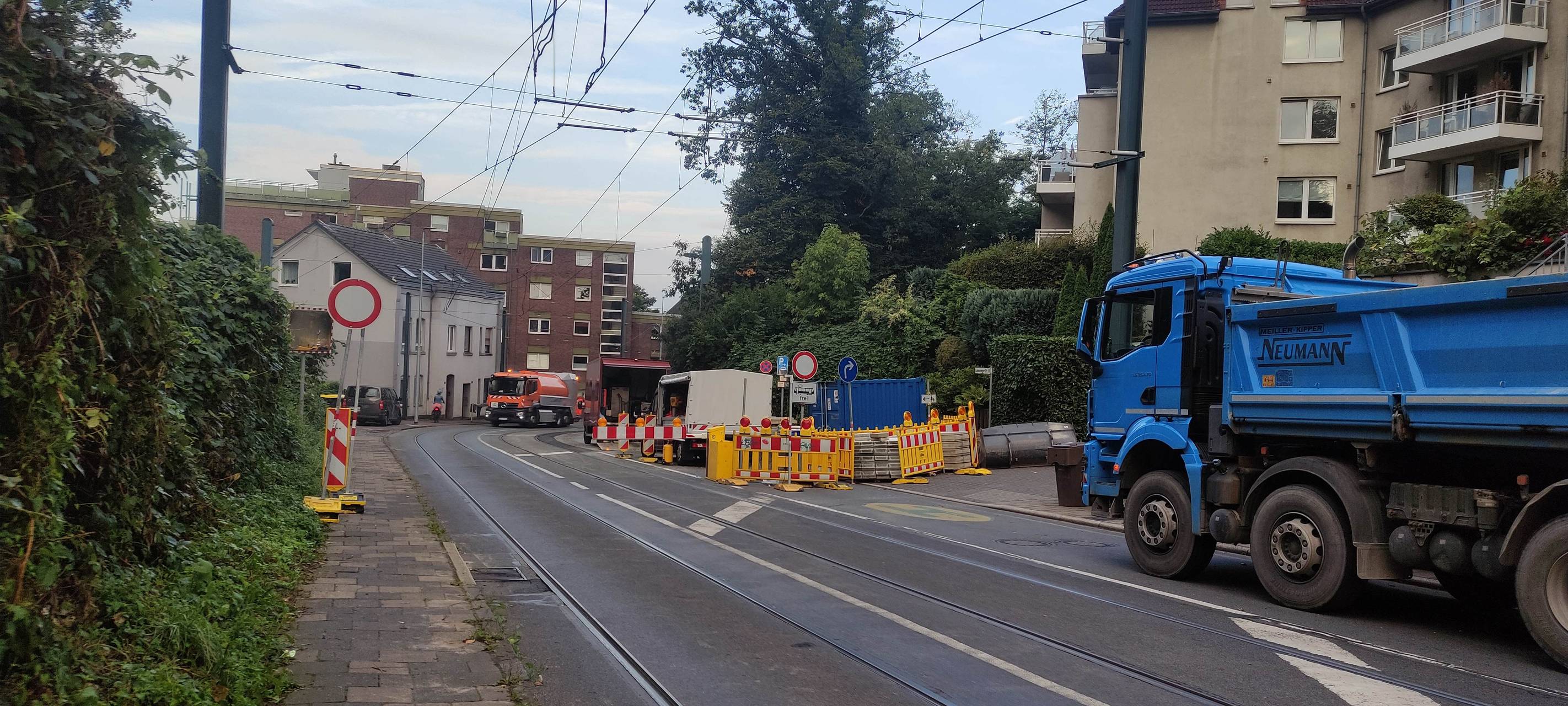 Ludenberger Straße: Freigabe verzögert sich nach Bauarbeiten