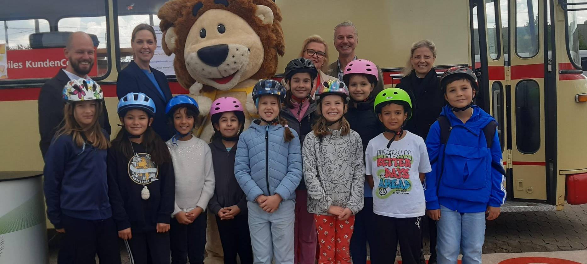 Verkehrssicherheitstage für Schulkinder in Düsseldorf