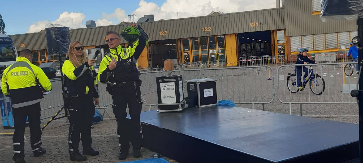 Verkehrssicherheitstage für Schulkinder in Düsseldorf
