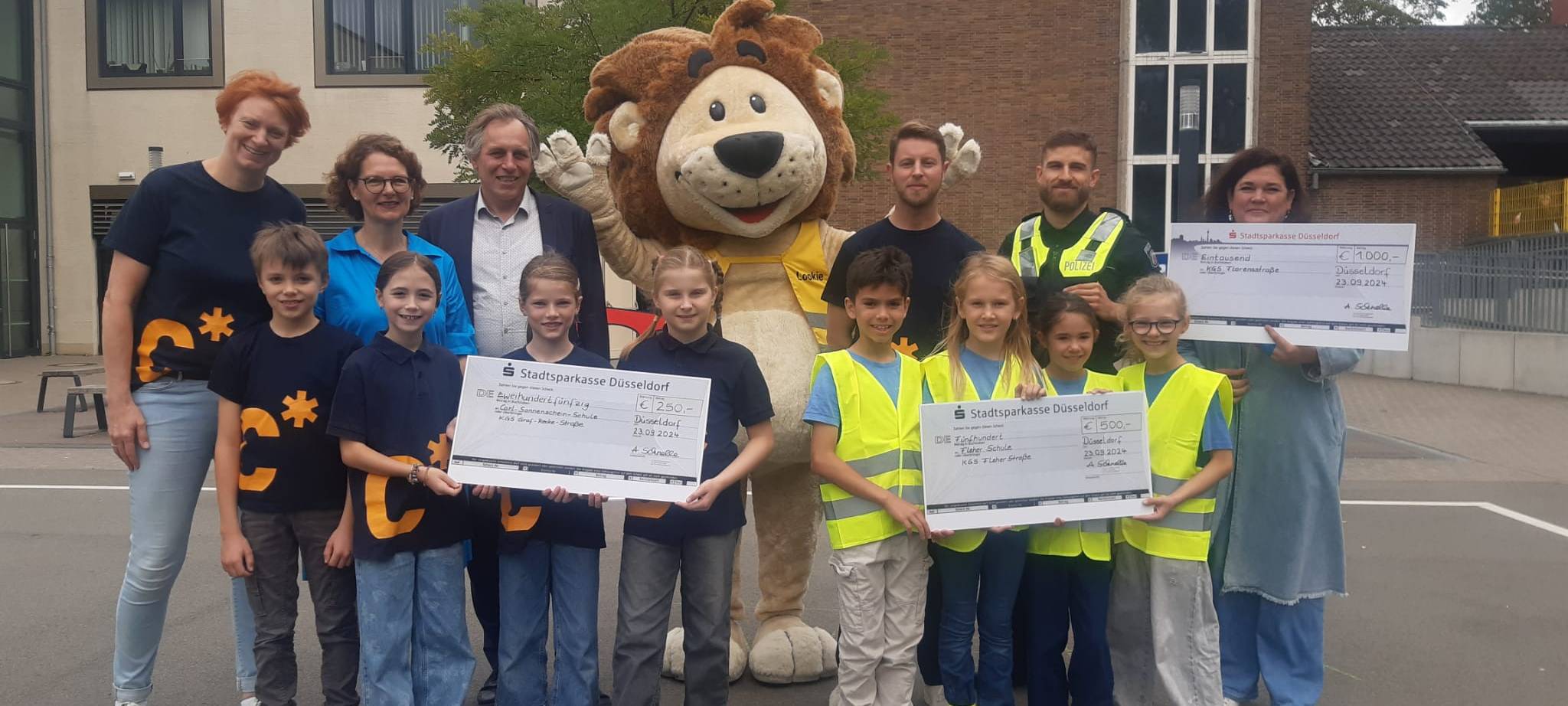 Erfolgreicher Walk-to-School-Day in Düsseldorf