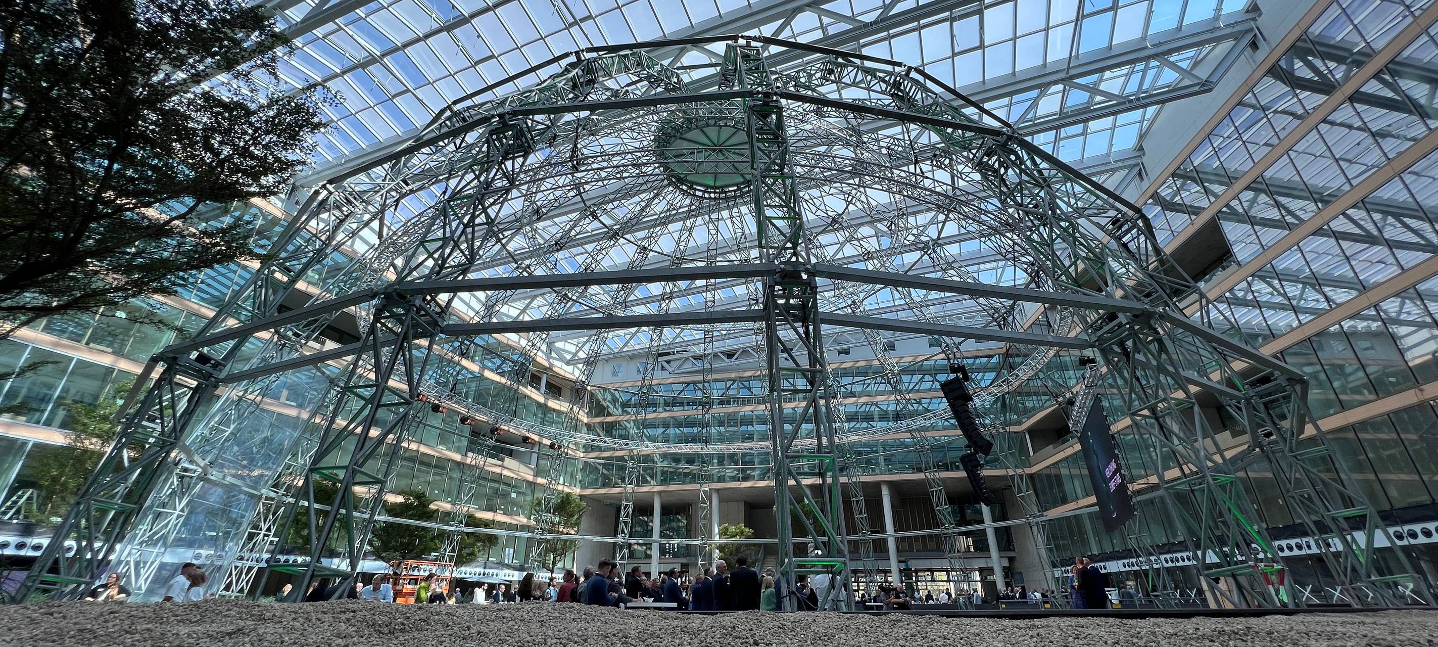 Richtfest am Düsseldorfer EUREF-Campus