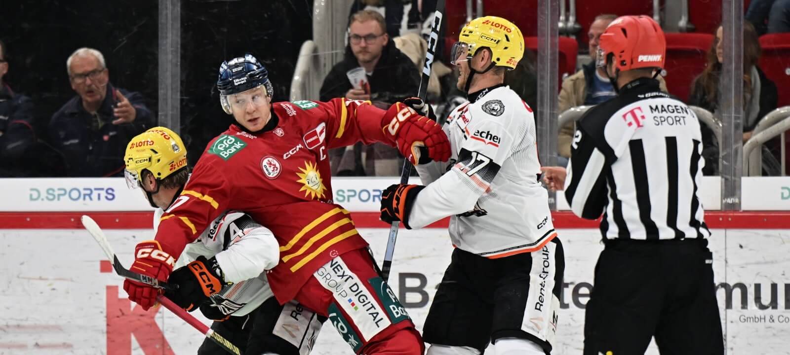 Düsseldorfer EG mit weiterer Niederlage