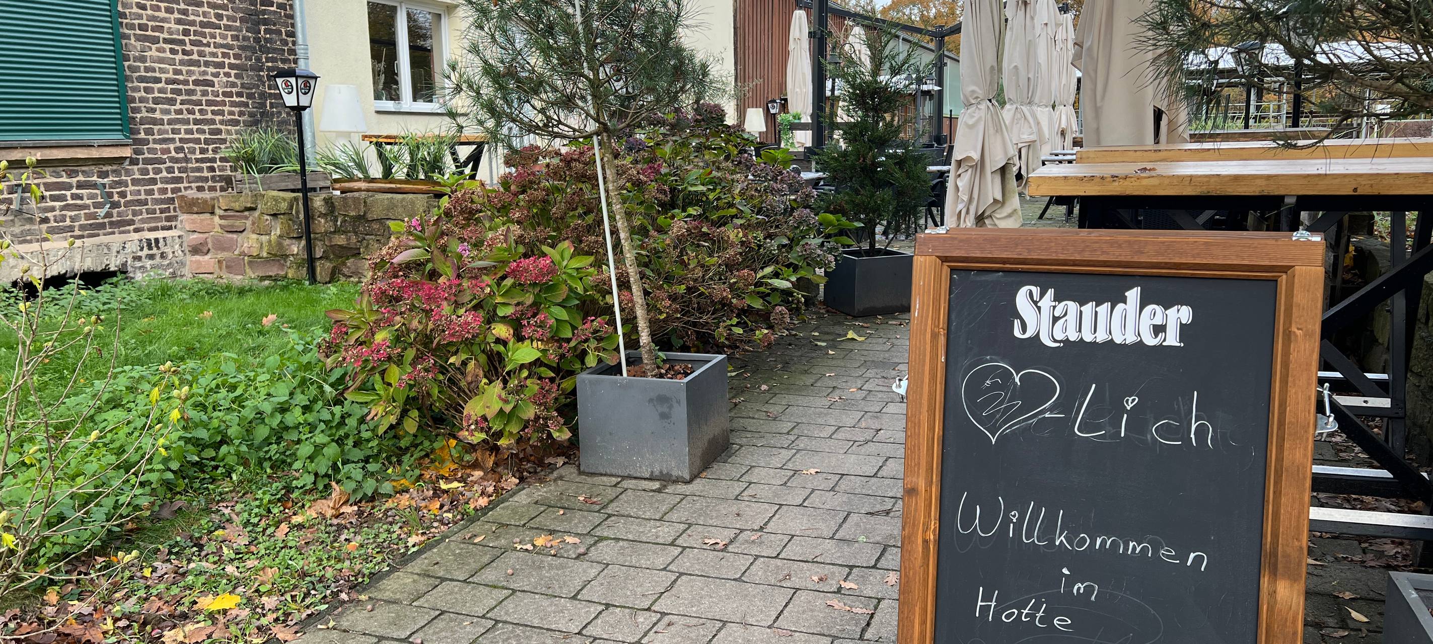 Eingangsbereich vom "Hotte Hü" in Hellerhof